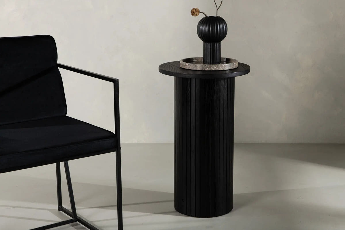 Table d'appoint Bianca - ø40 - MDF