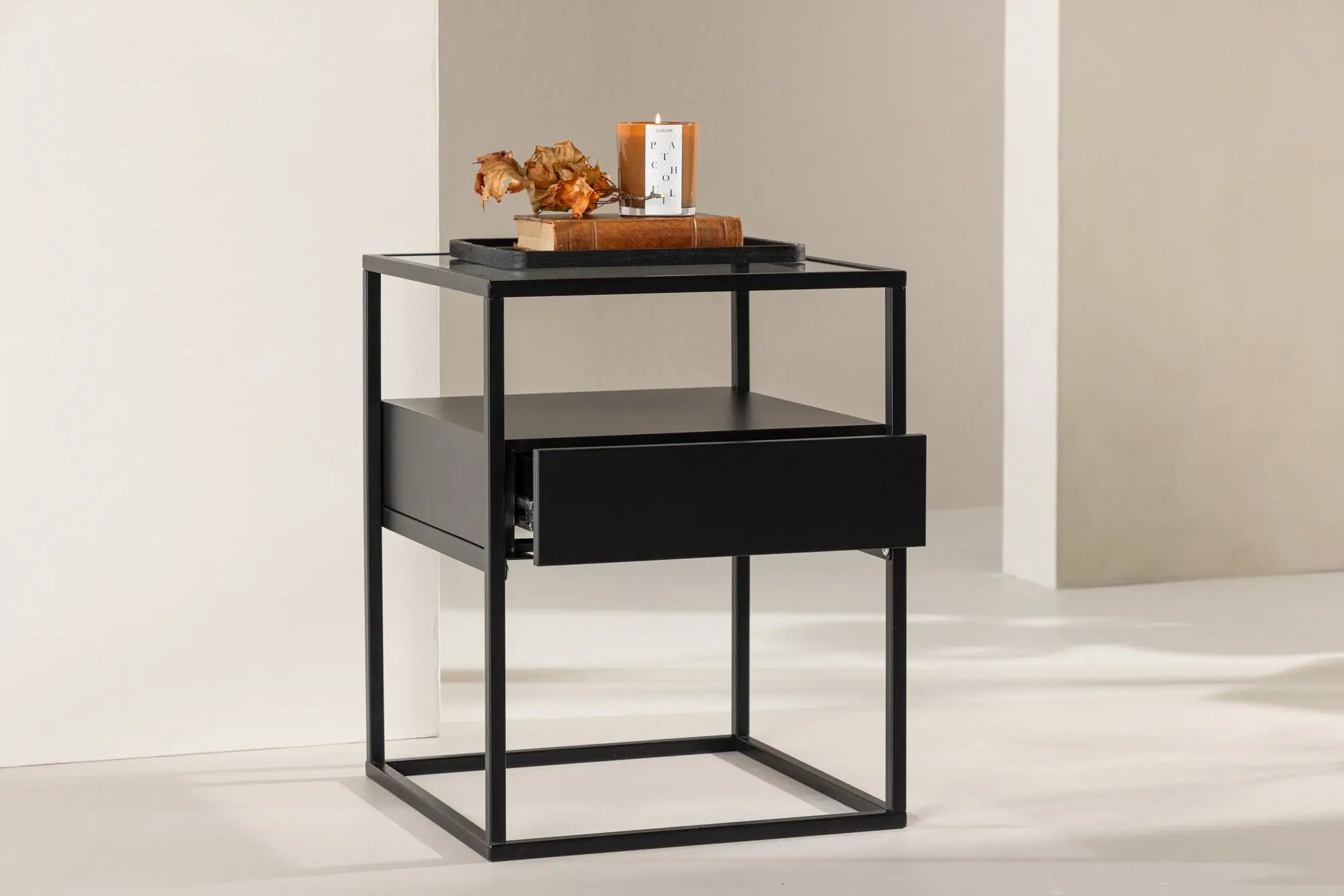Table d'appoint Fortaleza - 40 x 40 - Acier
