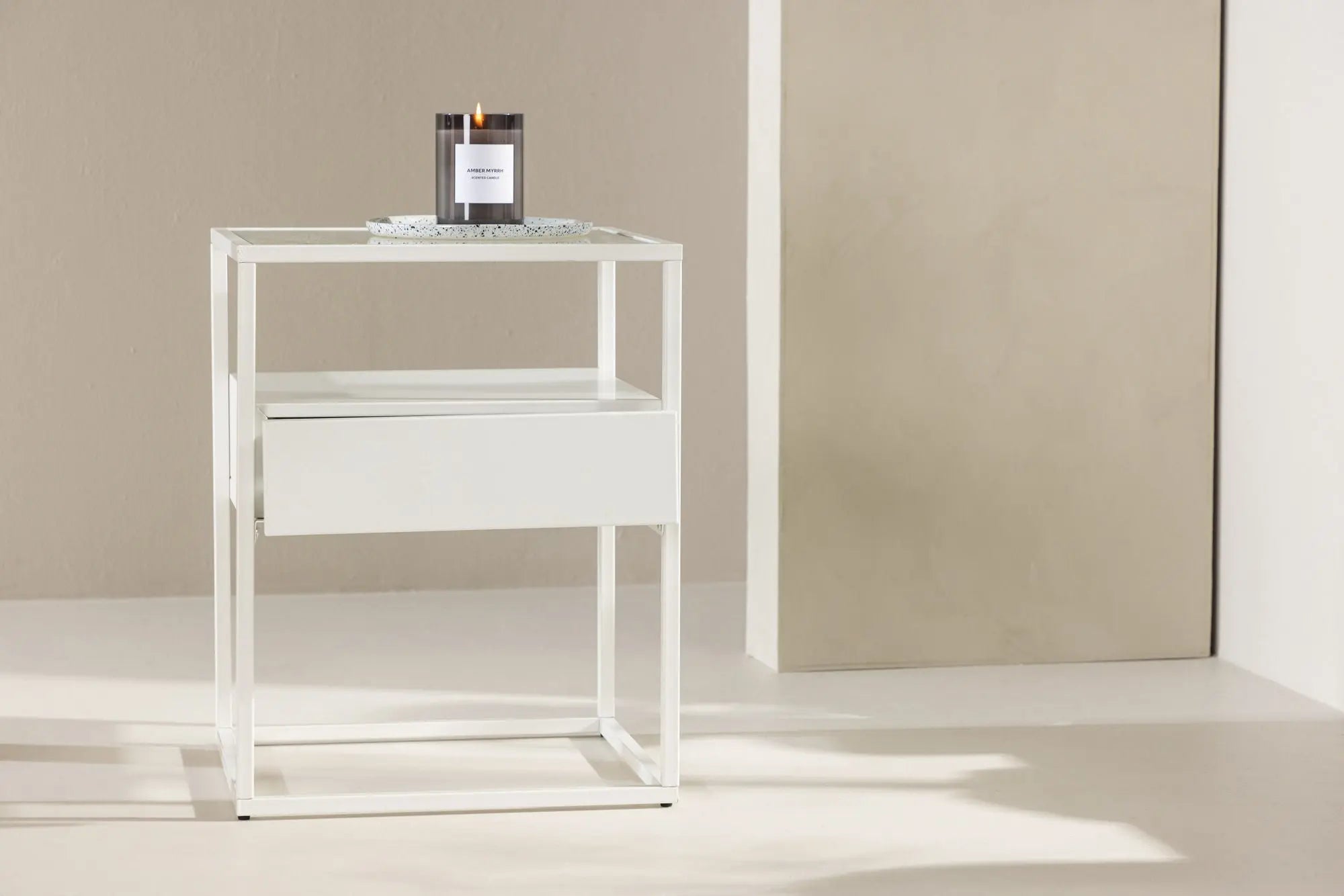 Table d'appoint Fortaleza - 40 x 40 - Acier