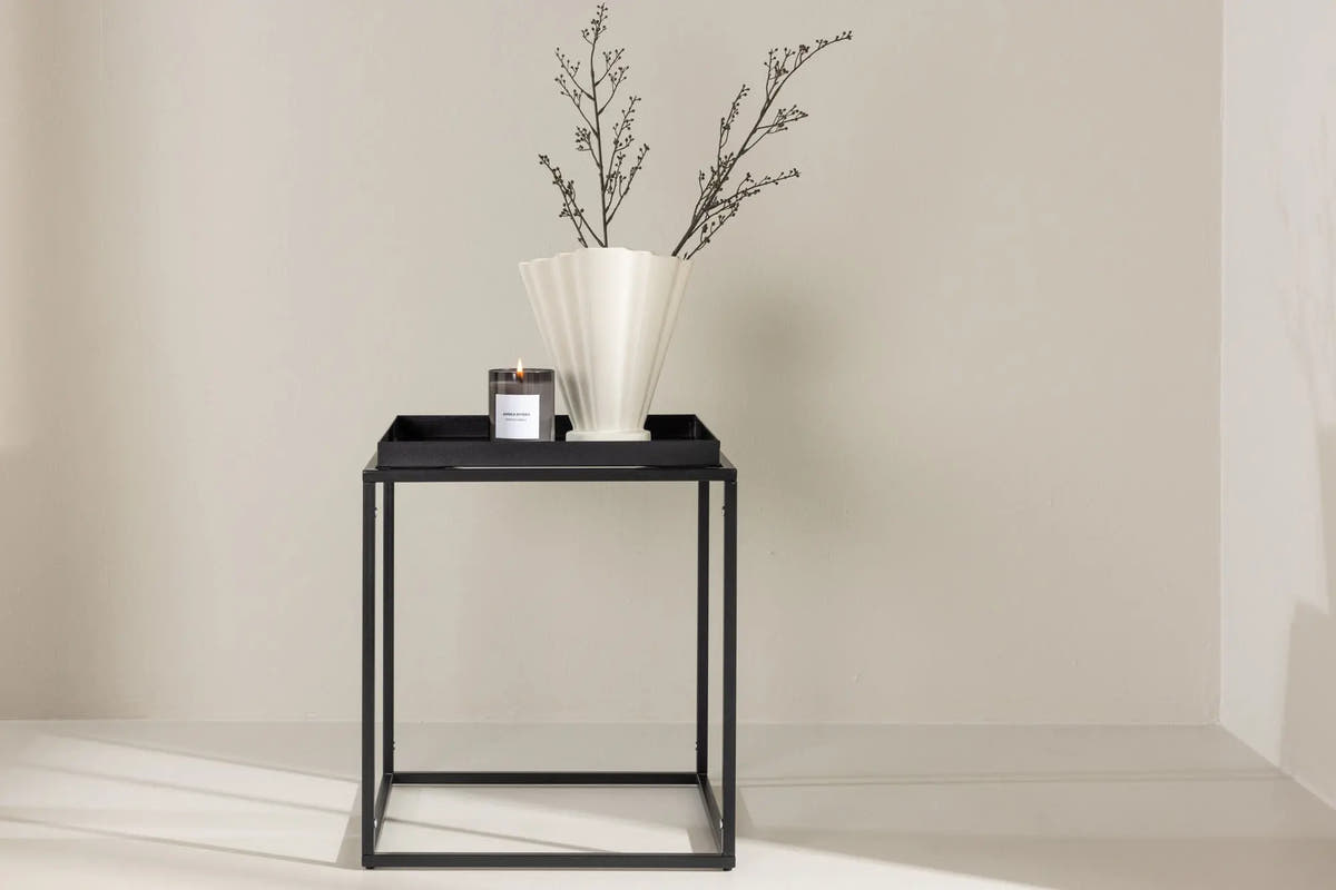 Table d'appoint Porto Alegre - 45 x 45 - Acier