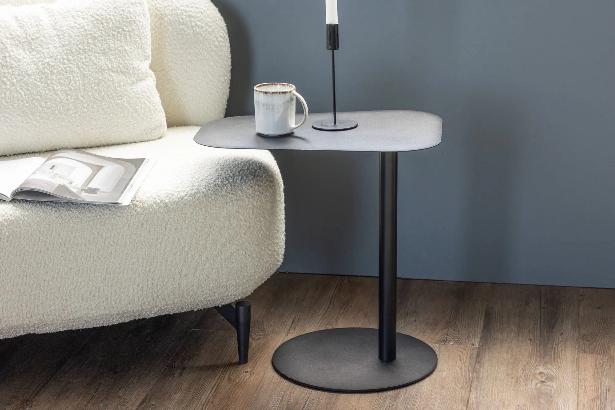 Table d'appoint San Jose - 38 x 50 - Acier