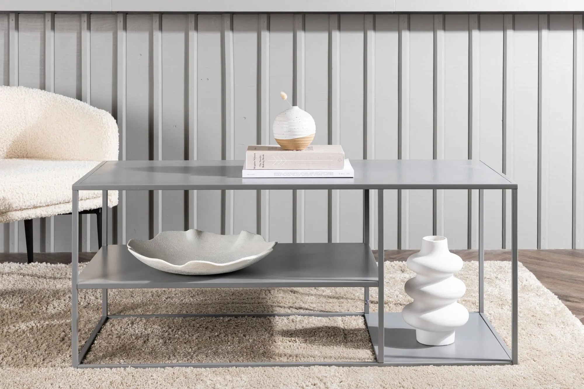 Table d'appoint Staal - 50 x 50 x 120 - Acier