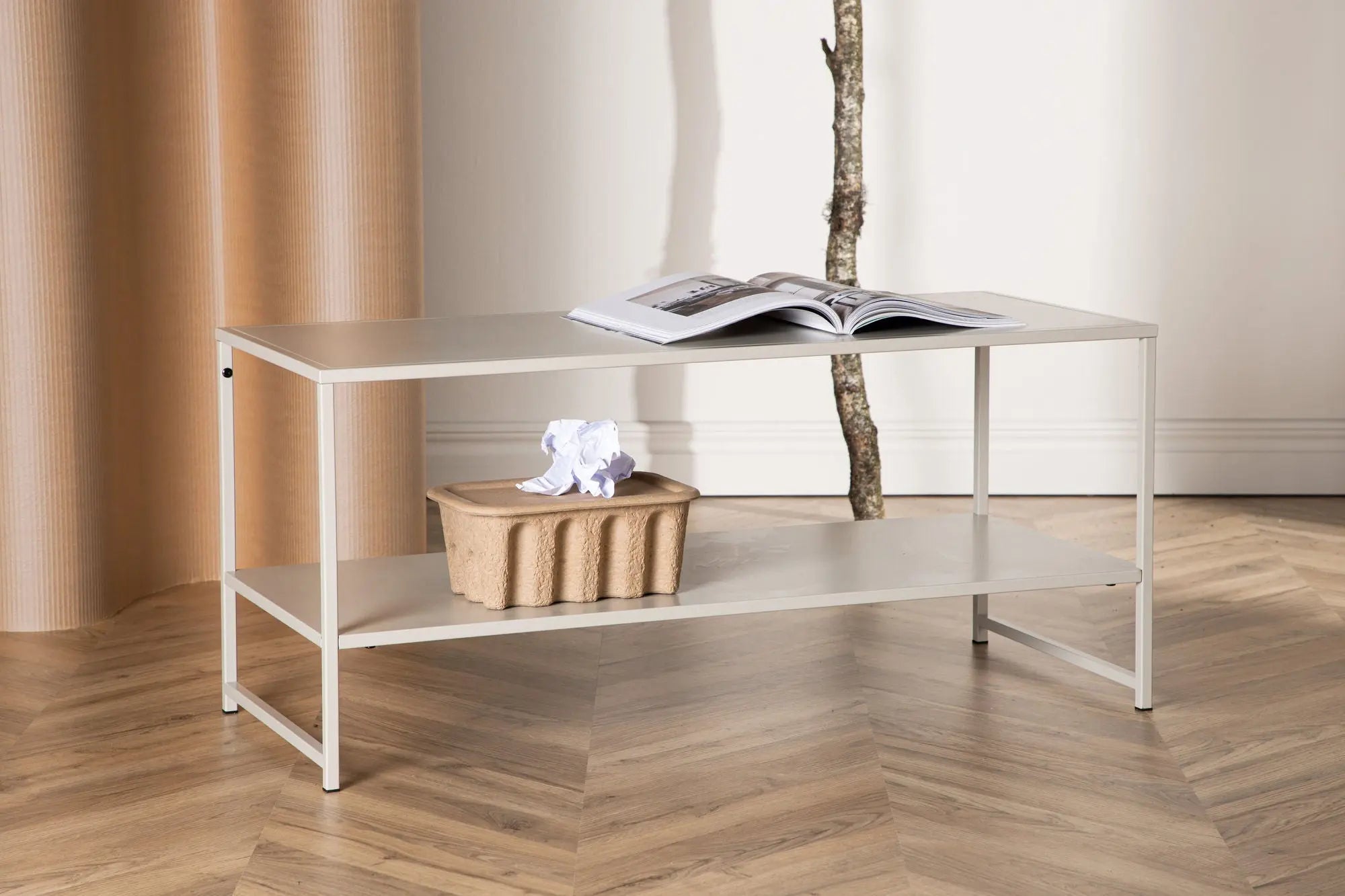 Table d'appoint Staal - 45 x 102 x 43 - Acier