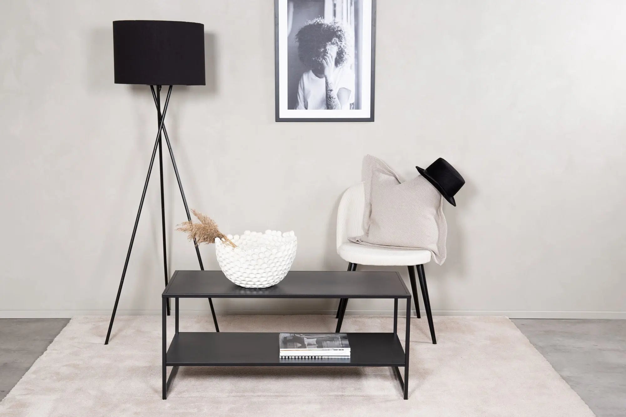 Table d'appoint Staal - 43 x 102 - Acier