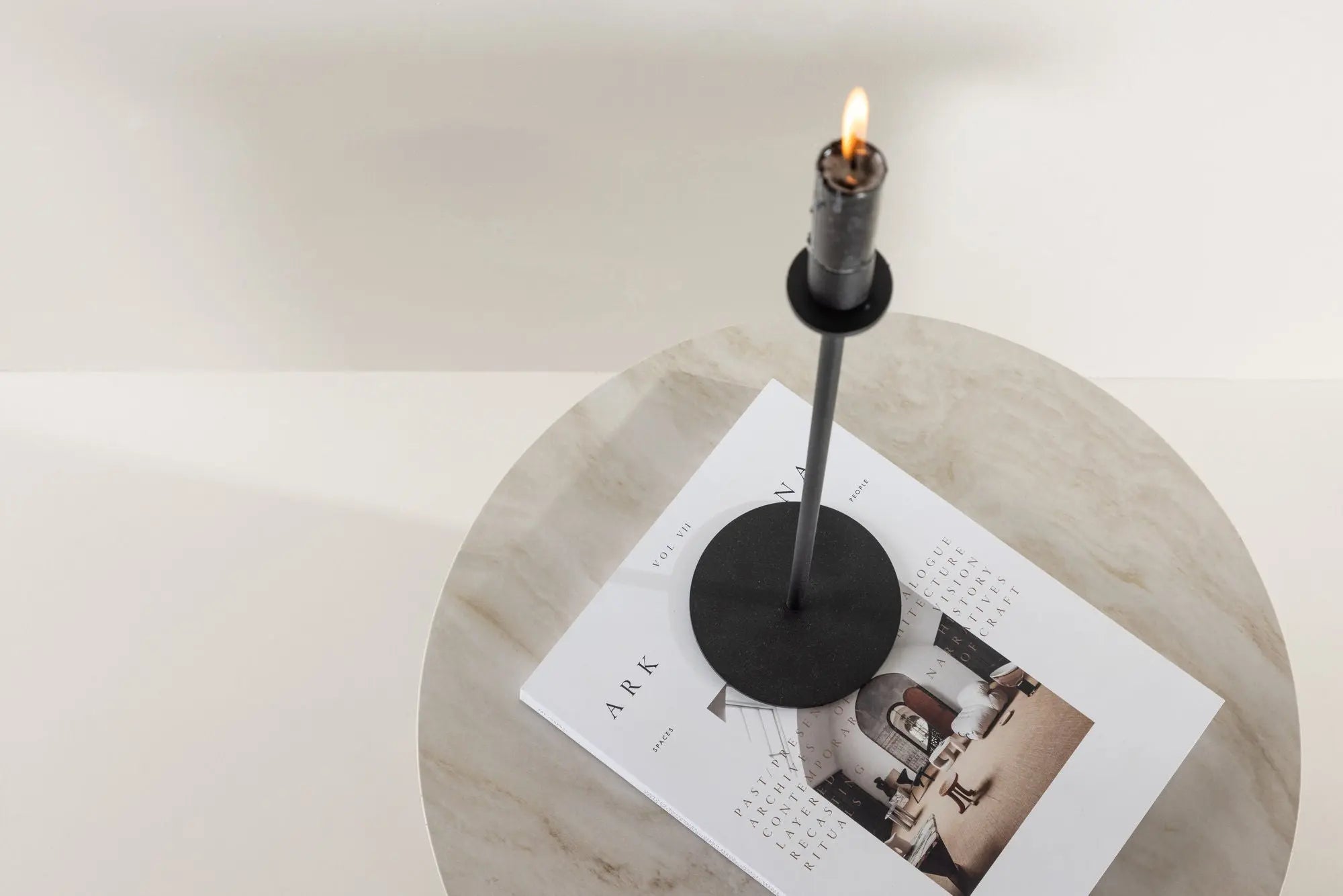 Table d'appoint Ålesund - ø50 - MDF