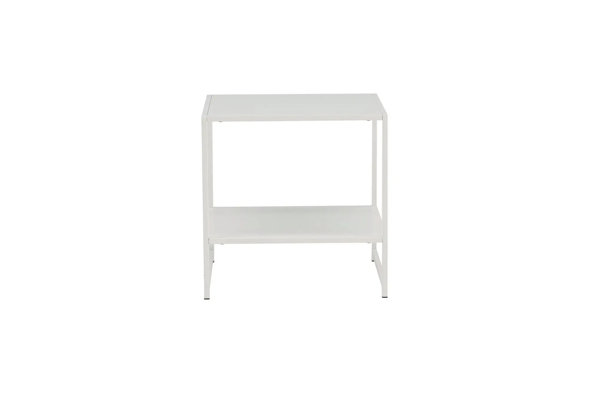 Table d'appoint avec étagère Staal - 50 x 50 - Acier