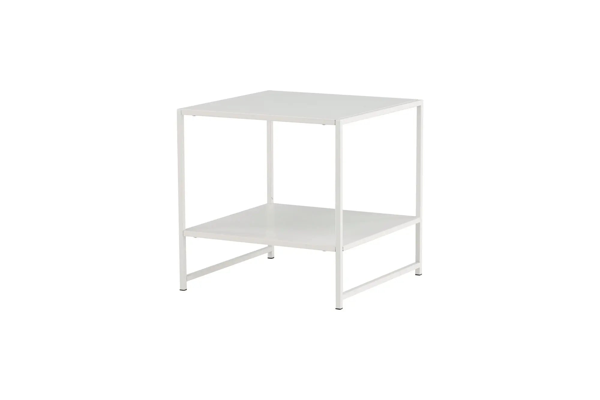 Table d'appoint avec étagère Staal - 50 x 50 - Acier