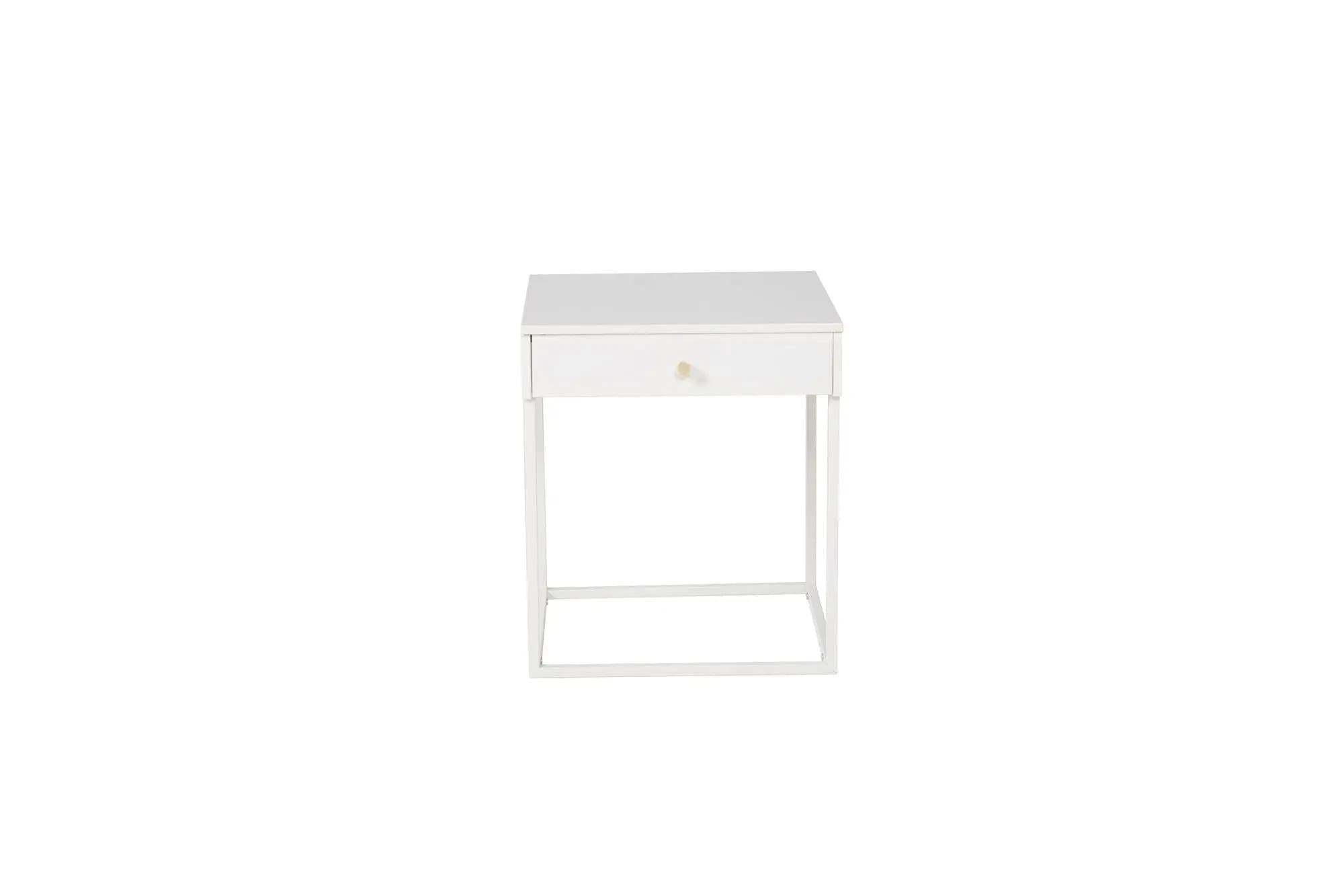 Table de chevet Bakal - 41 x 43 - Acier