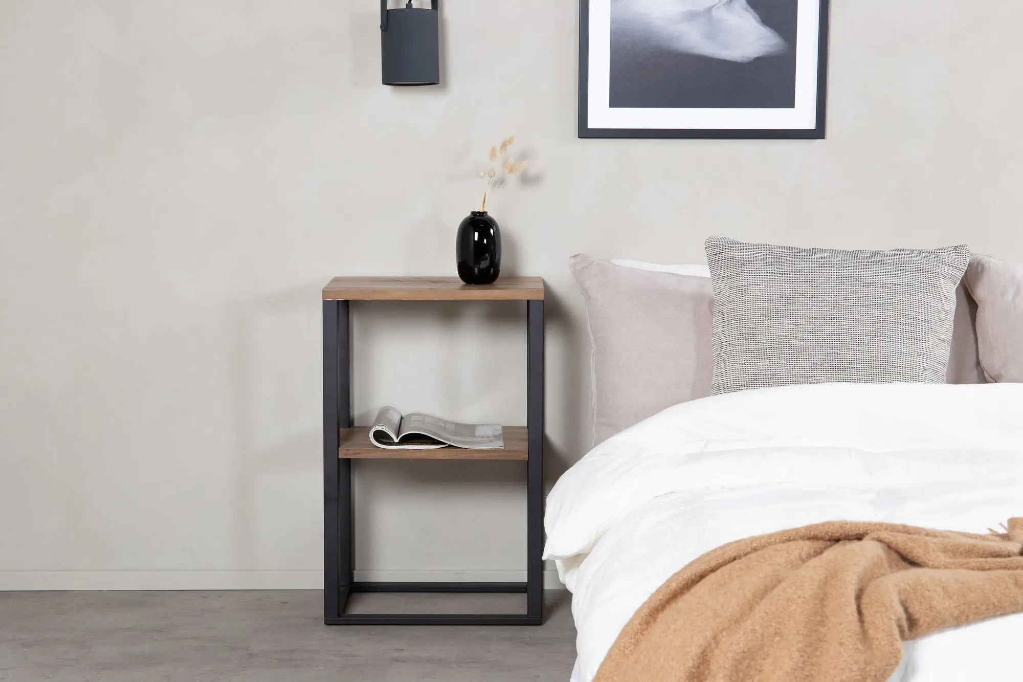 Table de chevet Rise - 70 x 45 x 30 - Stratifié de papier
