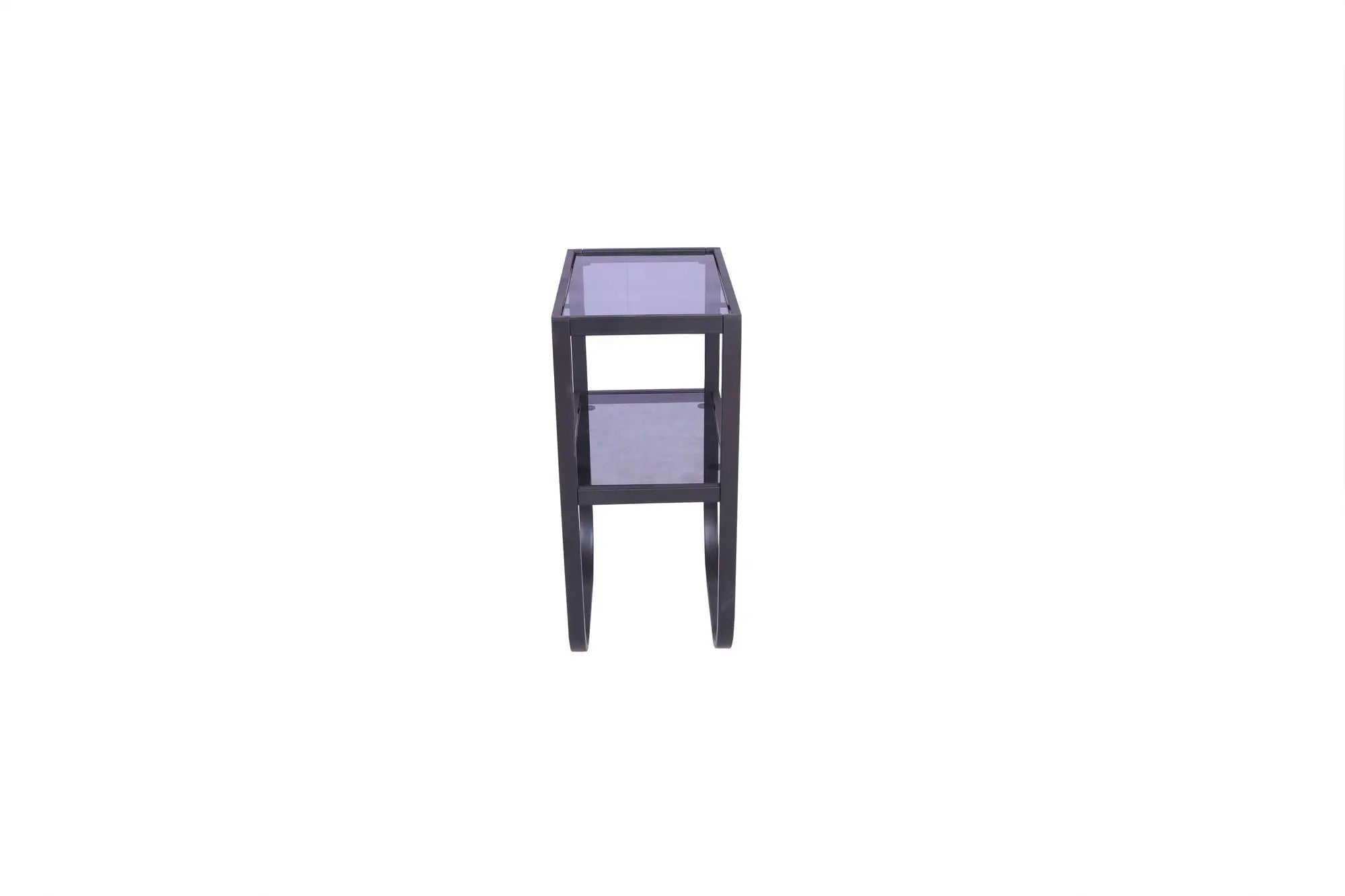 Table de chevet à bascule - 45 x 30 - Verre