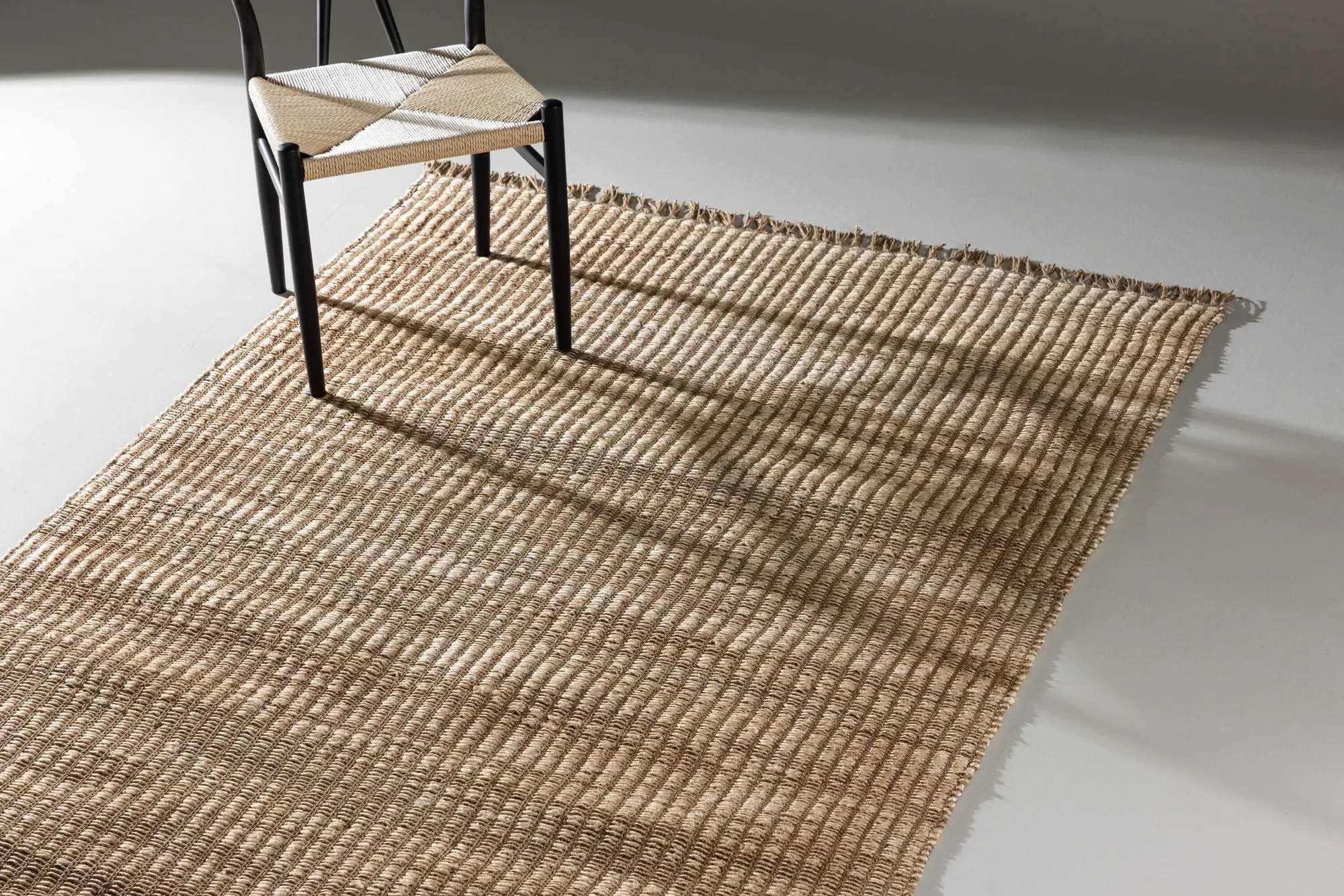 Tapis en jute rectangulaire Marcie - 230*160cm - 160 x 230 - Jute