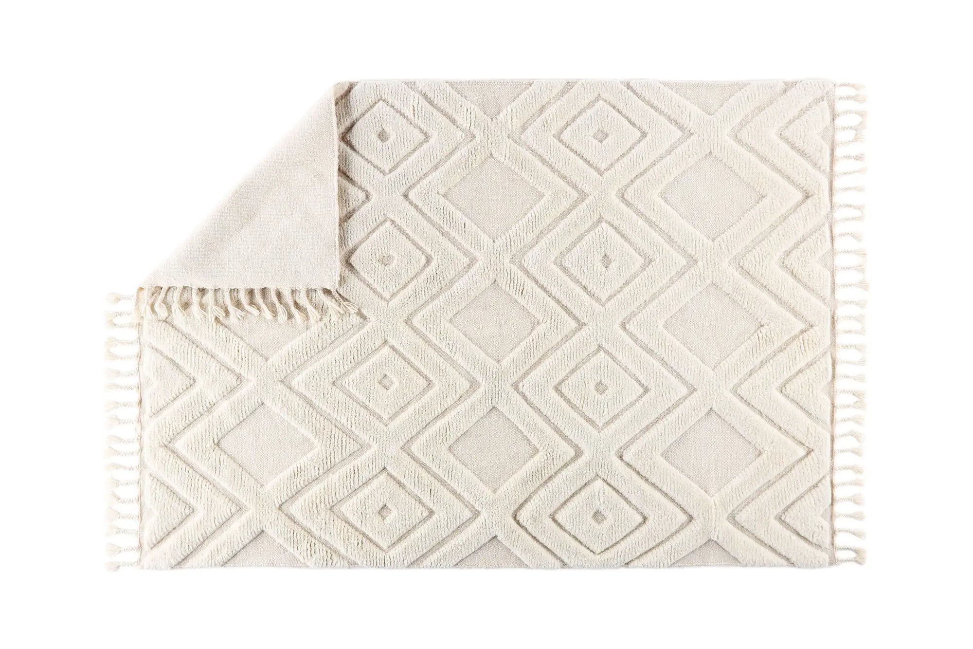 Tapis en laine rectangulaire Dahlia - 200*300cm - 200 x 300 - Laine
