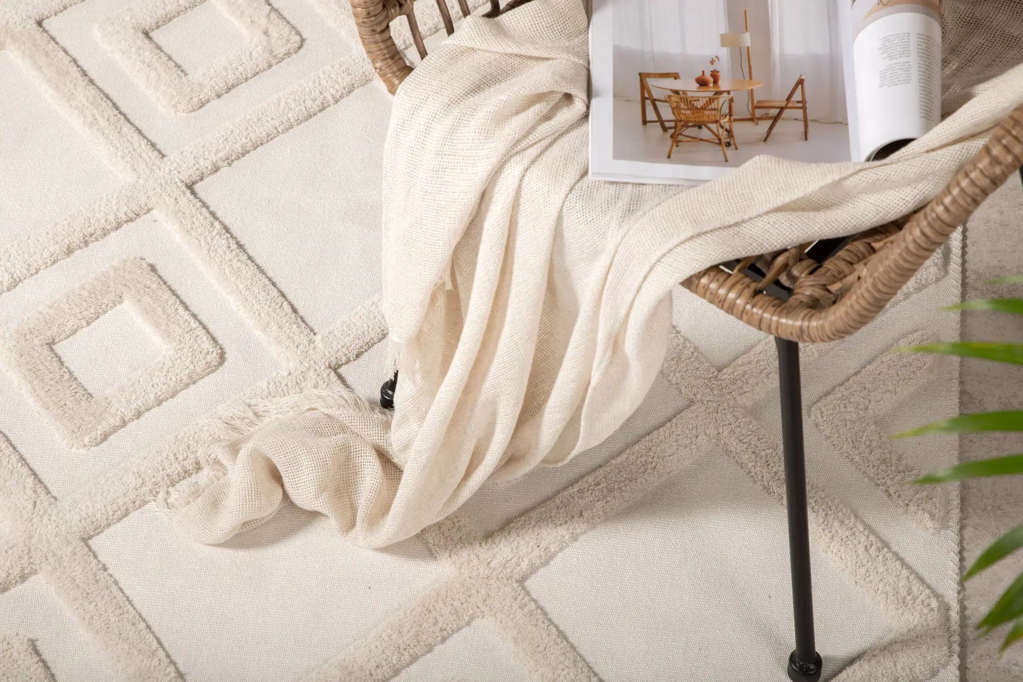 Tapis en polyester Towa - 160*230cm - 160 x 230 - Polyester