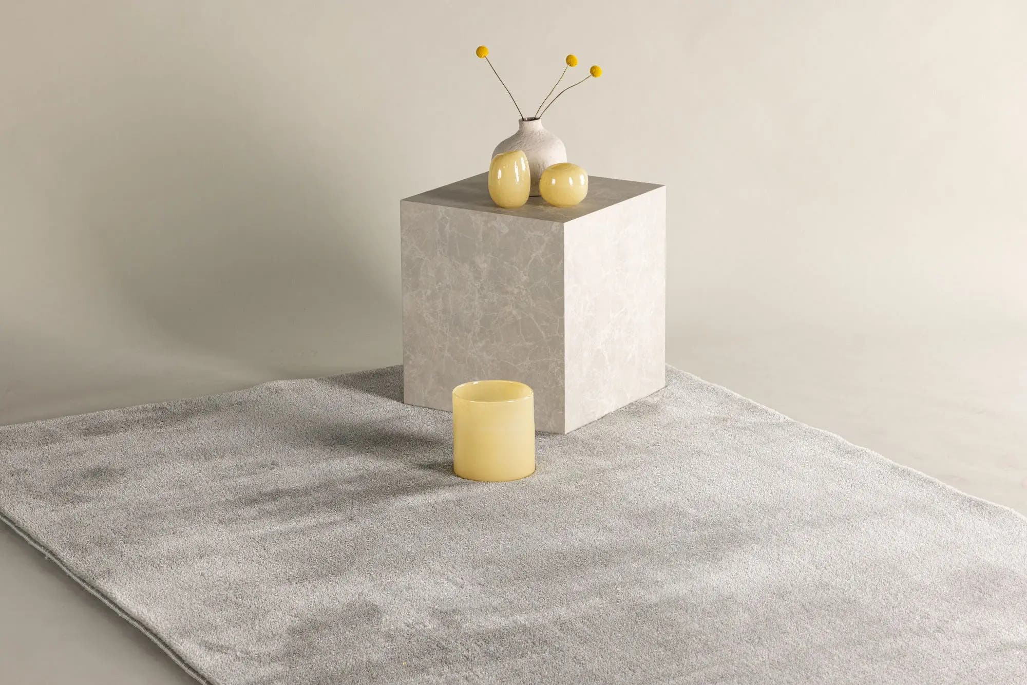 Tapis en polyester rectangulaire Blanca - 230*160cm - 160 x 230 - Polyester