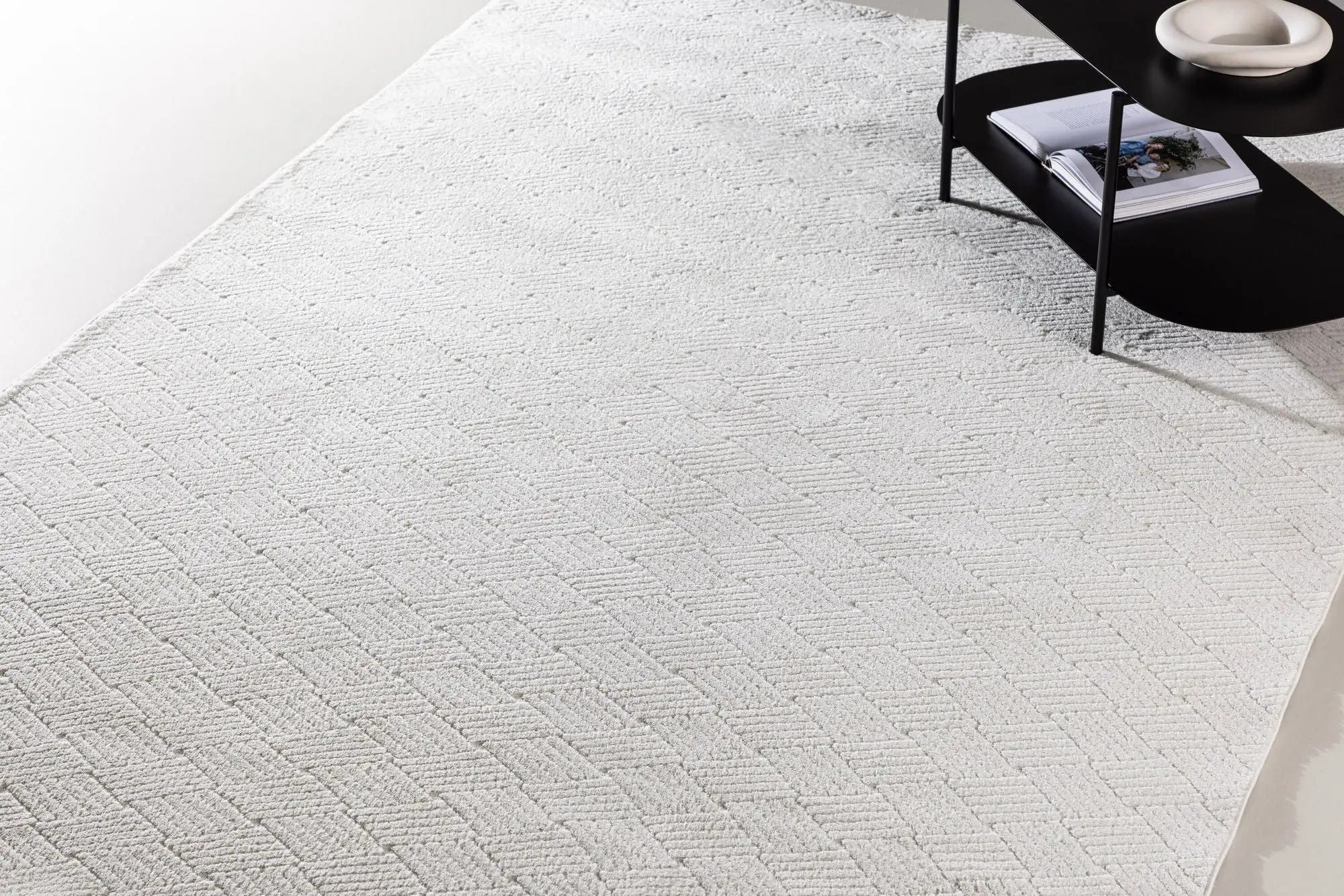 Tapis en polyester rectangulaire Todd - 160*230cm - 160 x 230 - Polyester