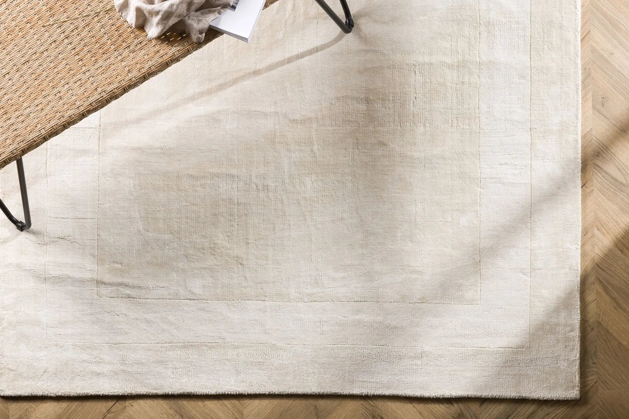 Tapis en viscose rectangulaire Boston - 300*200cm - 202 x 300 - Viscose