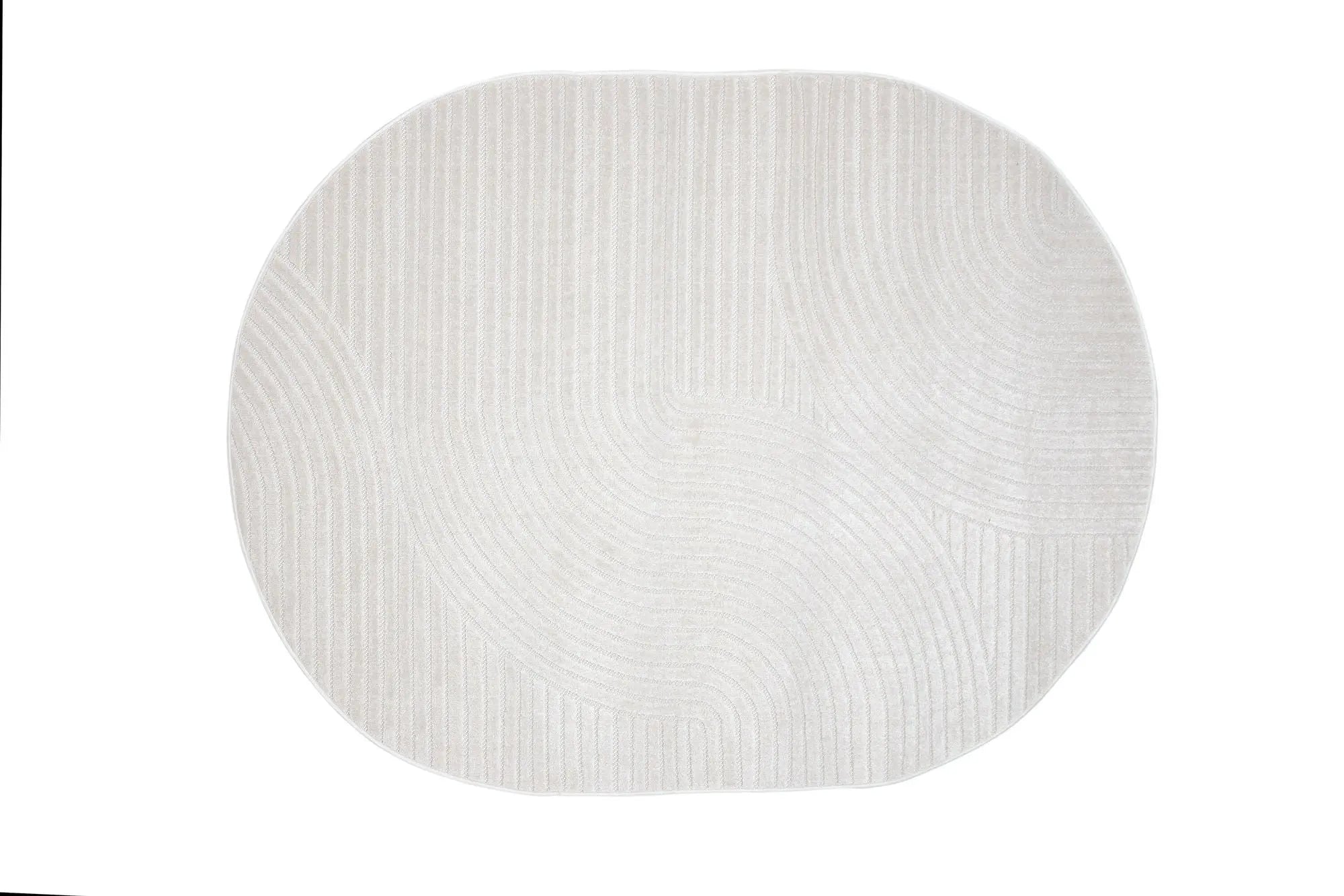 Tapis ovale Vince - 230*160cm - 160 x 230 - Polypropylène