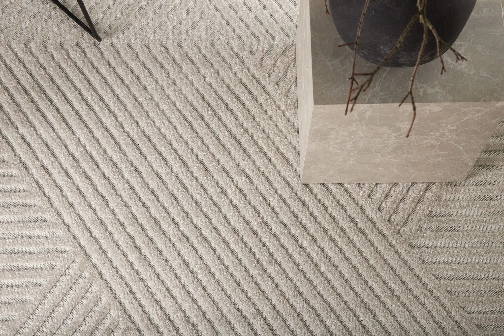 Tapis rectangulaire Aron - 230*160cm - 160 x 230 - Polypropylène
