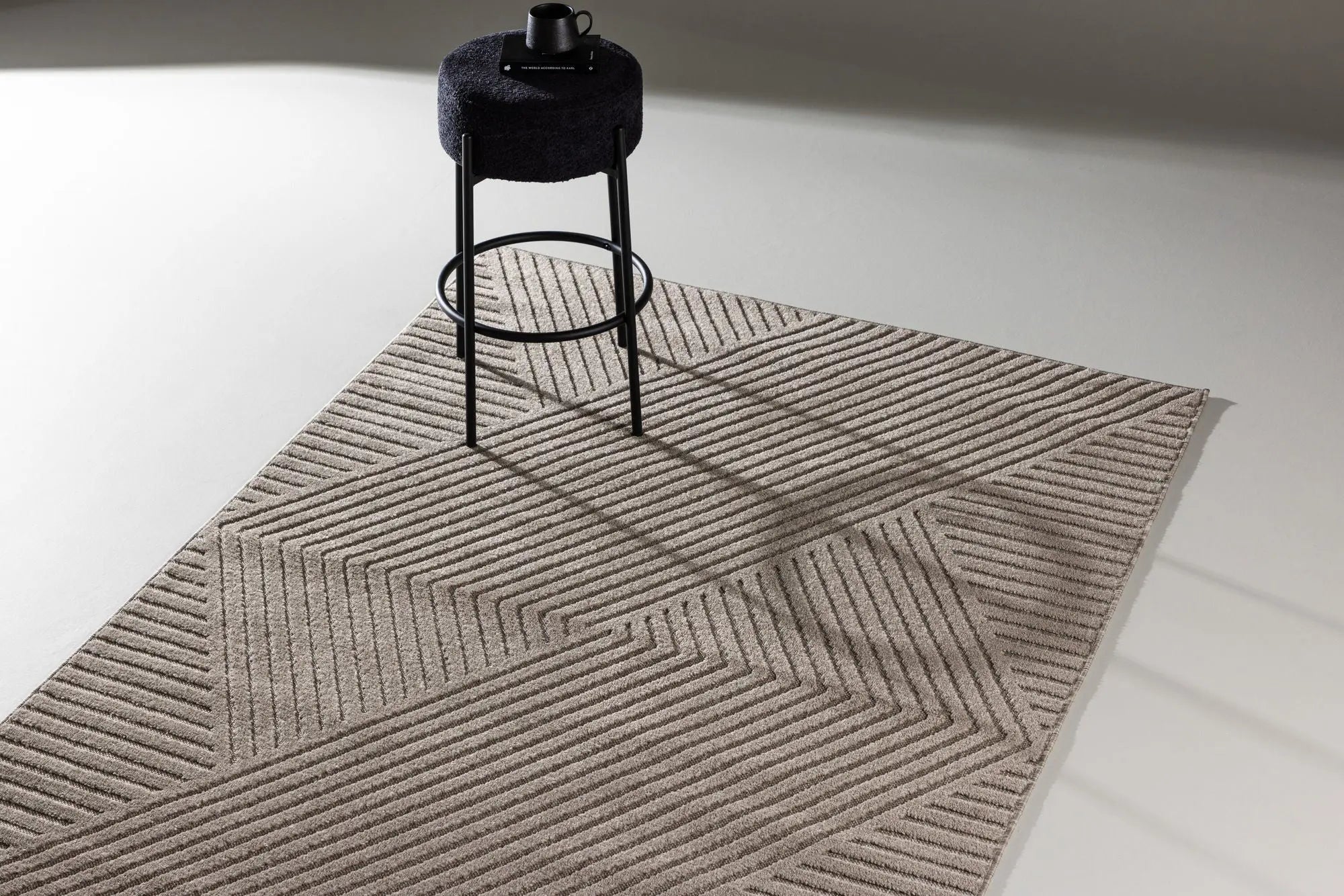 Tapis rectangulaire Aron - 290*200cm - 200 x 290 - Polypropylène