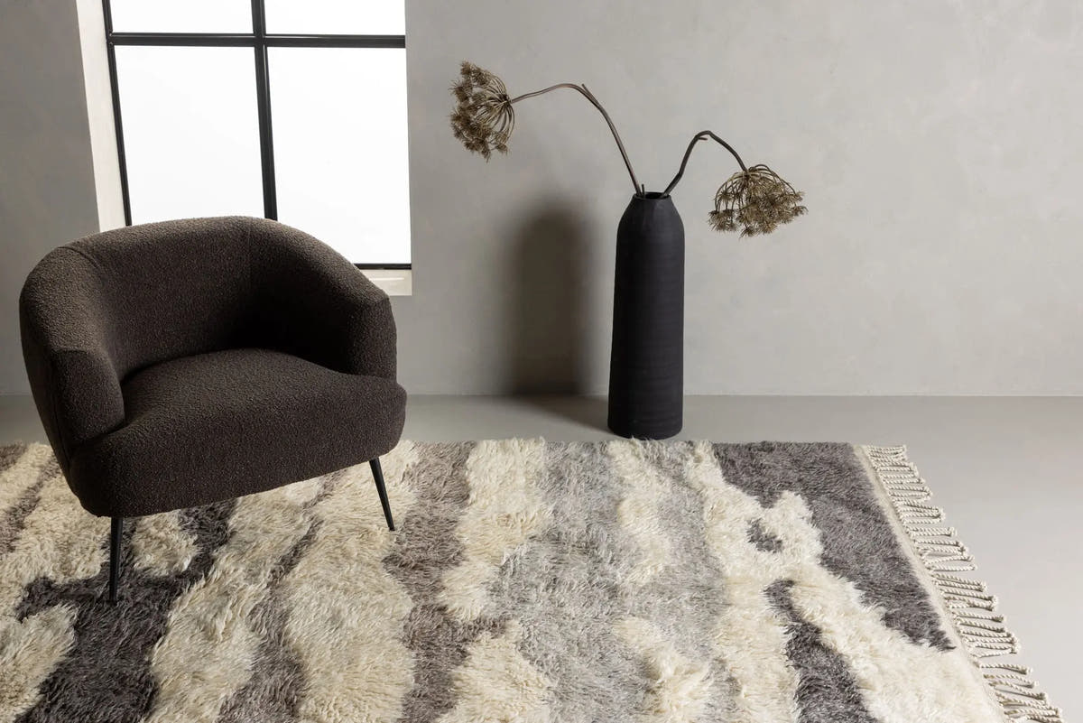 Tapis rectangulaire Charlie - 230*160cm - 160 x 230 - Laine