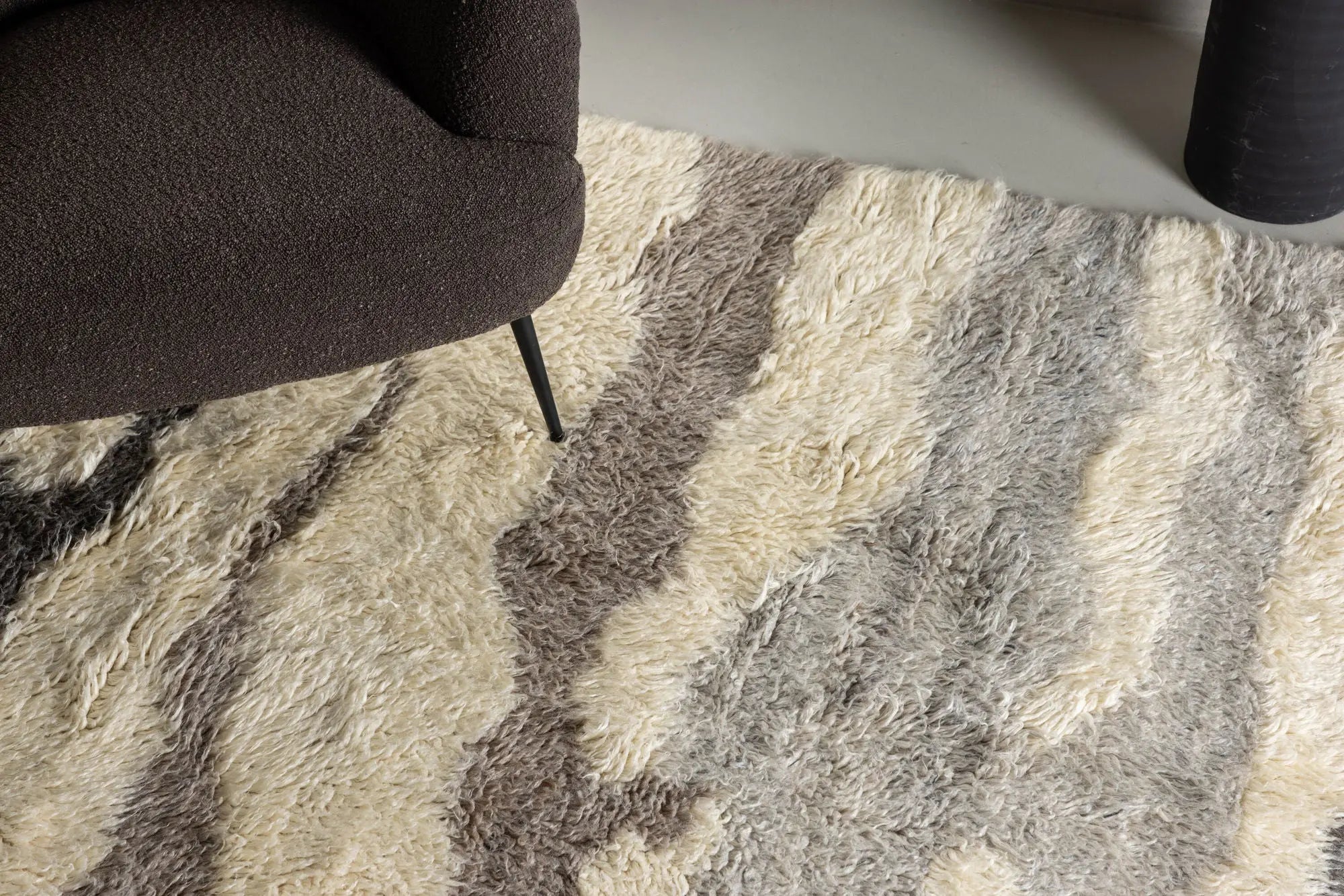 Tapis rectangulaire Charlie - 230*160cm - 160 x 230 - Laine