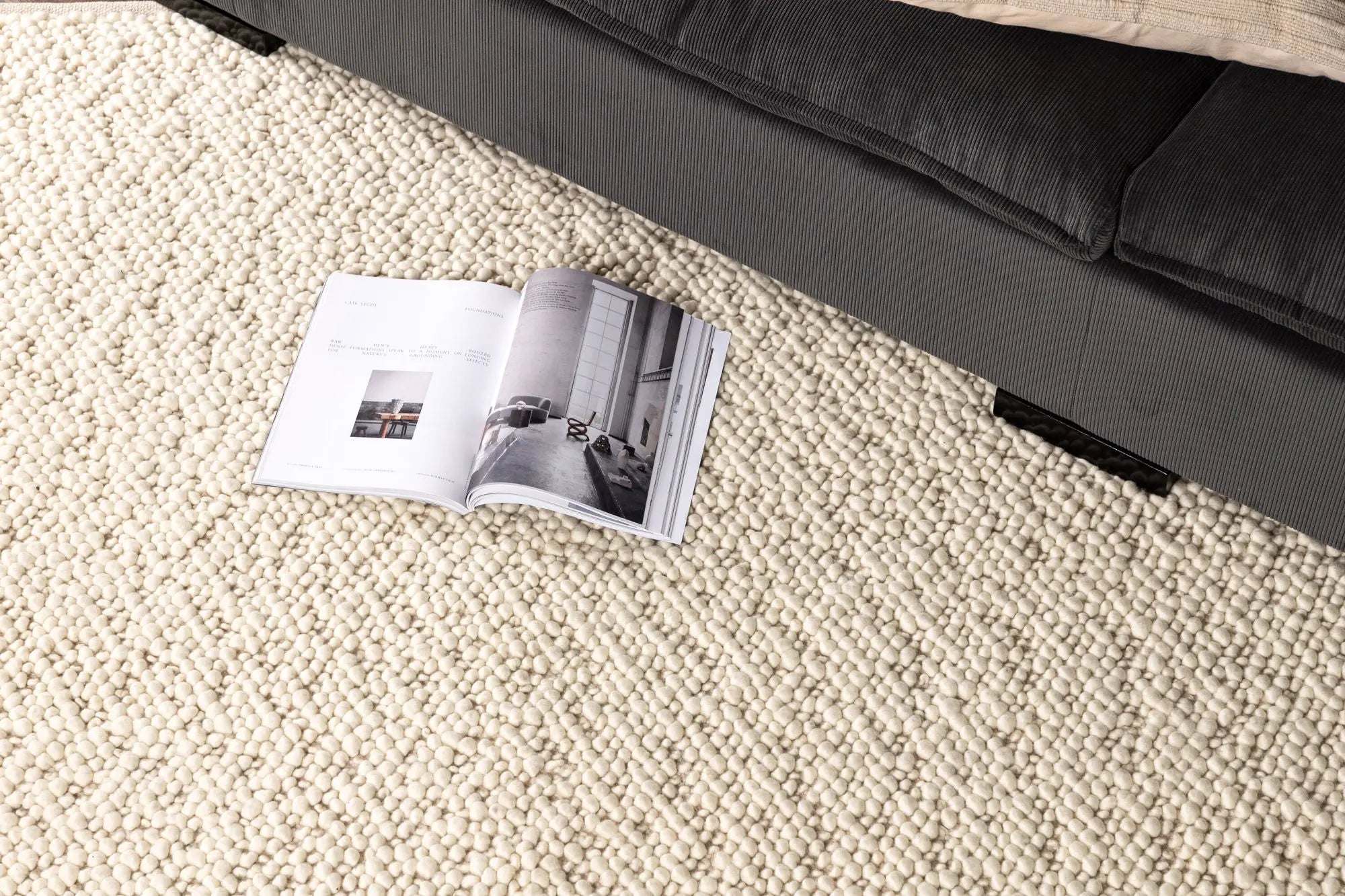 Tapis rectangulaire Jajru - 230*160cm - 160 x 230 - Laine