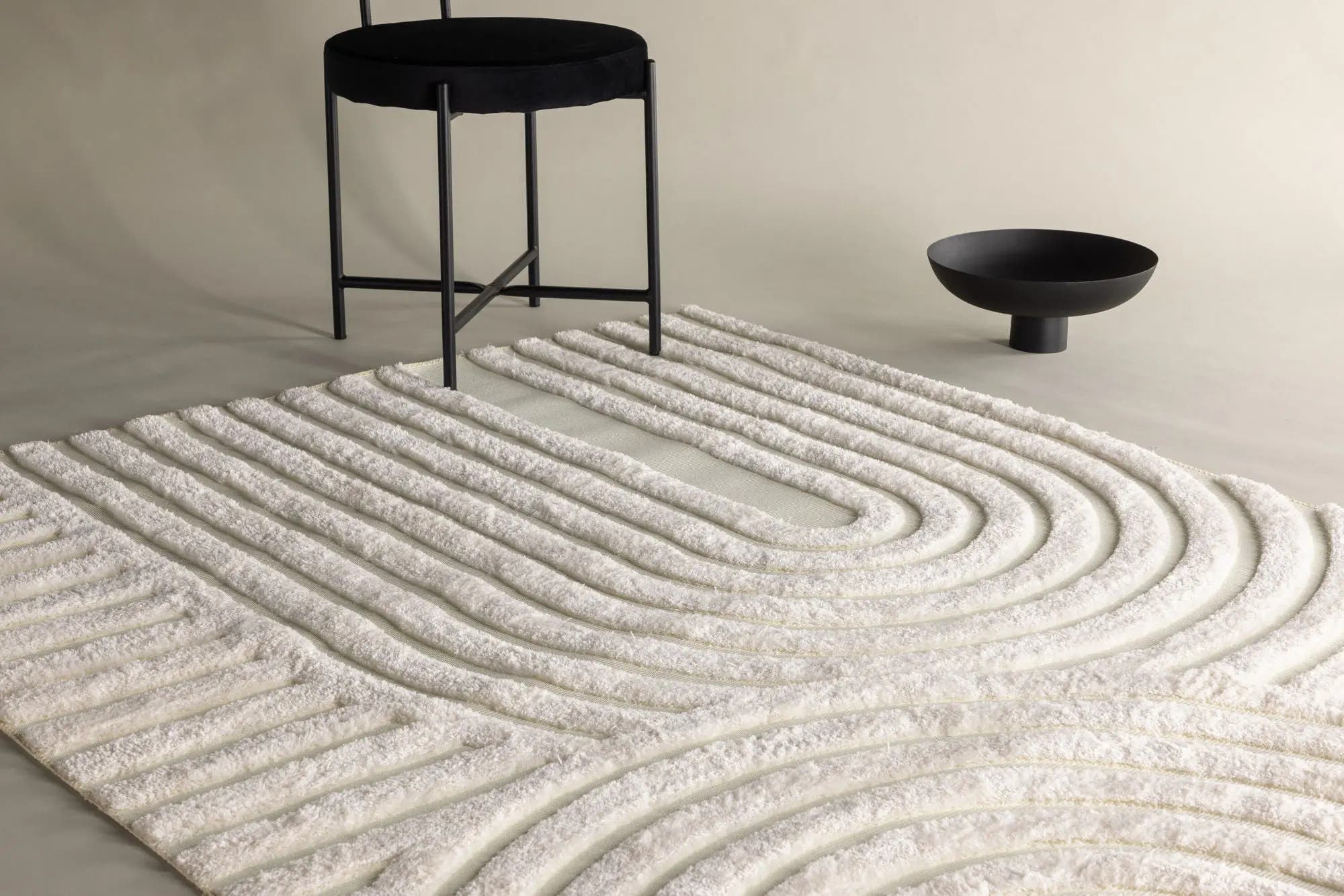 Tapis rectangulaire Nikita - 290*200cm - 200 x 290 - Polyester