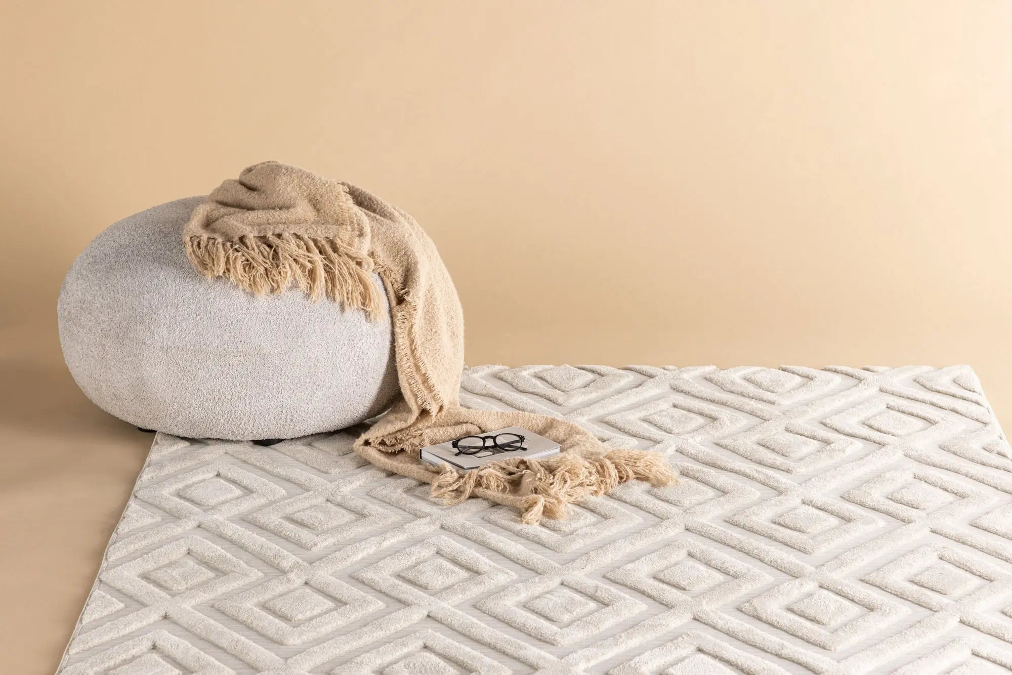Tapis rectangulaire Pia - 290*200cm - 200 x 290 - Polyester