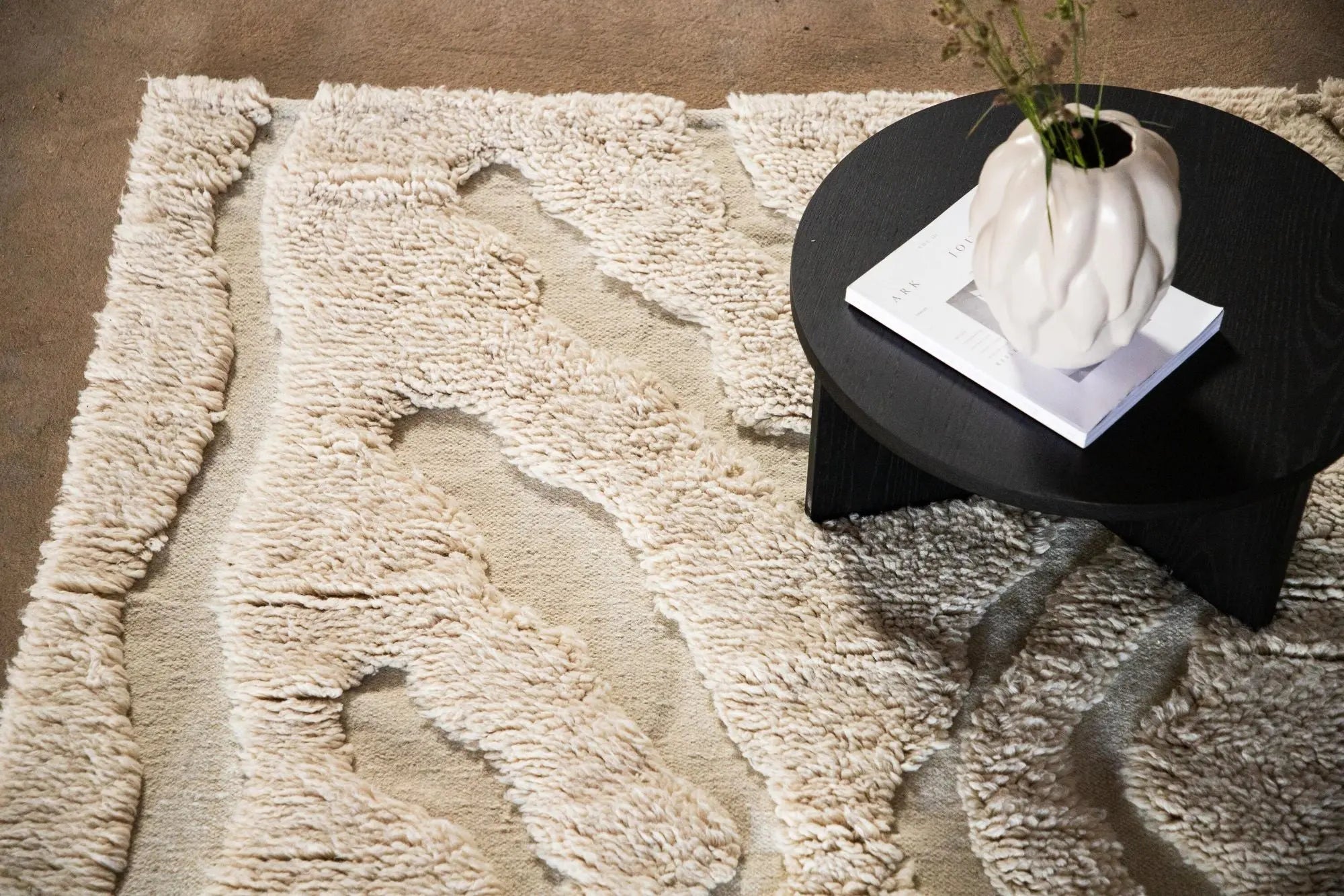 Tapis rectangulaire Trondheim x Josefin Lustig - 170*240cm - 172 x 240 - Laine