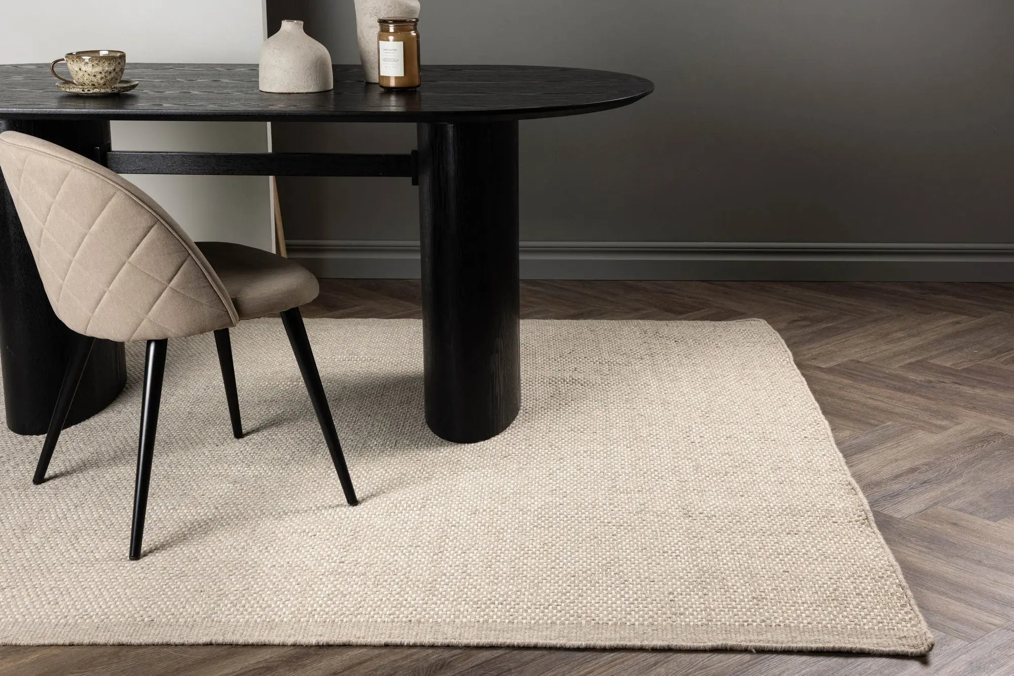 Tapis rectangulaire Vilma - 290*200cm - 200 x 290 - Laine