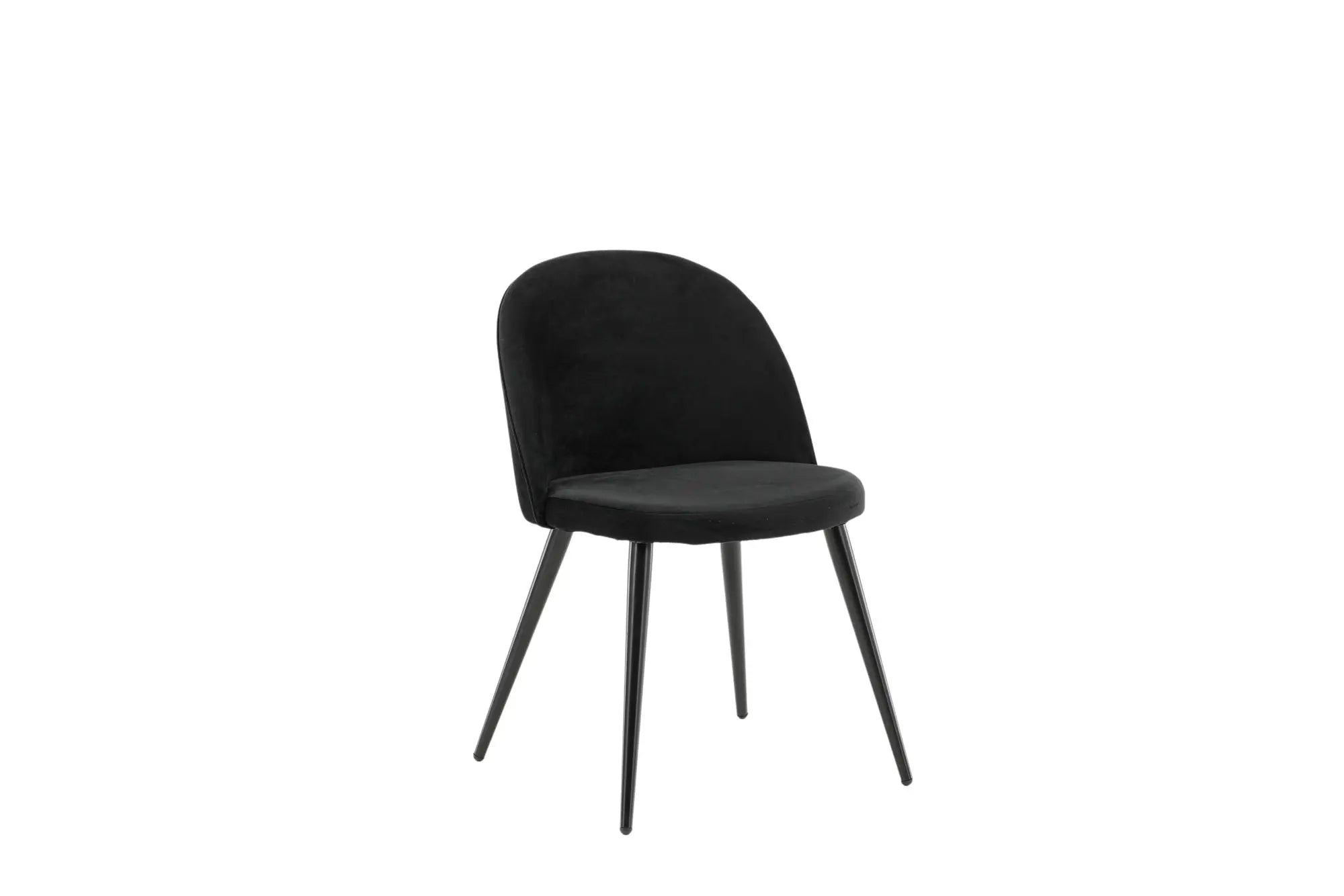 Lot de 2 chaises de salle à manger Velvet - 57 x 50 x 76,5 - Polyester Velvet