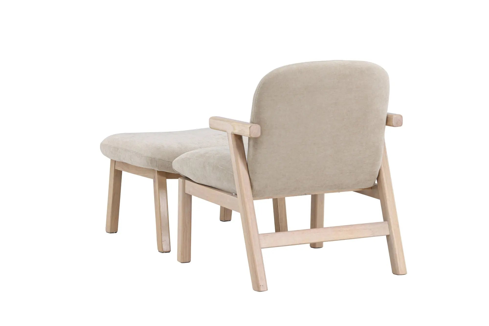 Fauteuil + pouf Rile  Loome