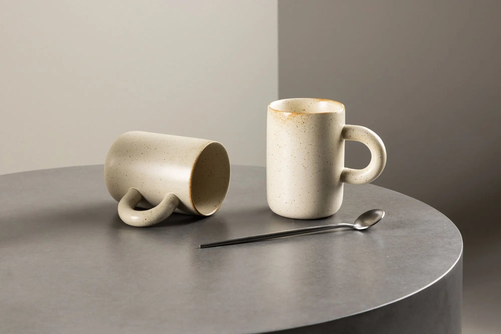 Lot de 2 tasses à thé - ø7 - Poterie