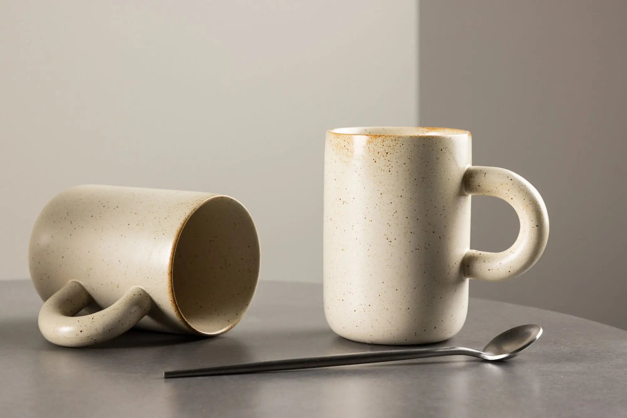 Lot de 2 tasses à thé - ø7 - Poterie