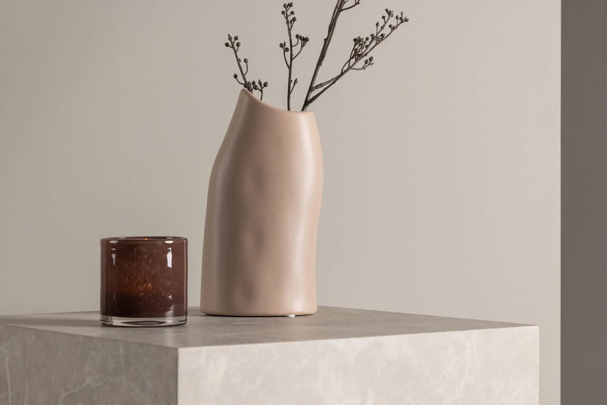 Vase Ernst - 23 x 12 x 9 - Grès cérame