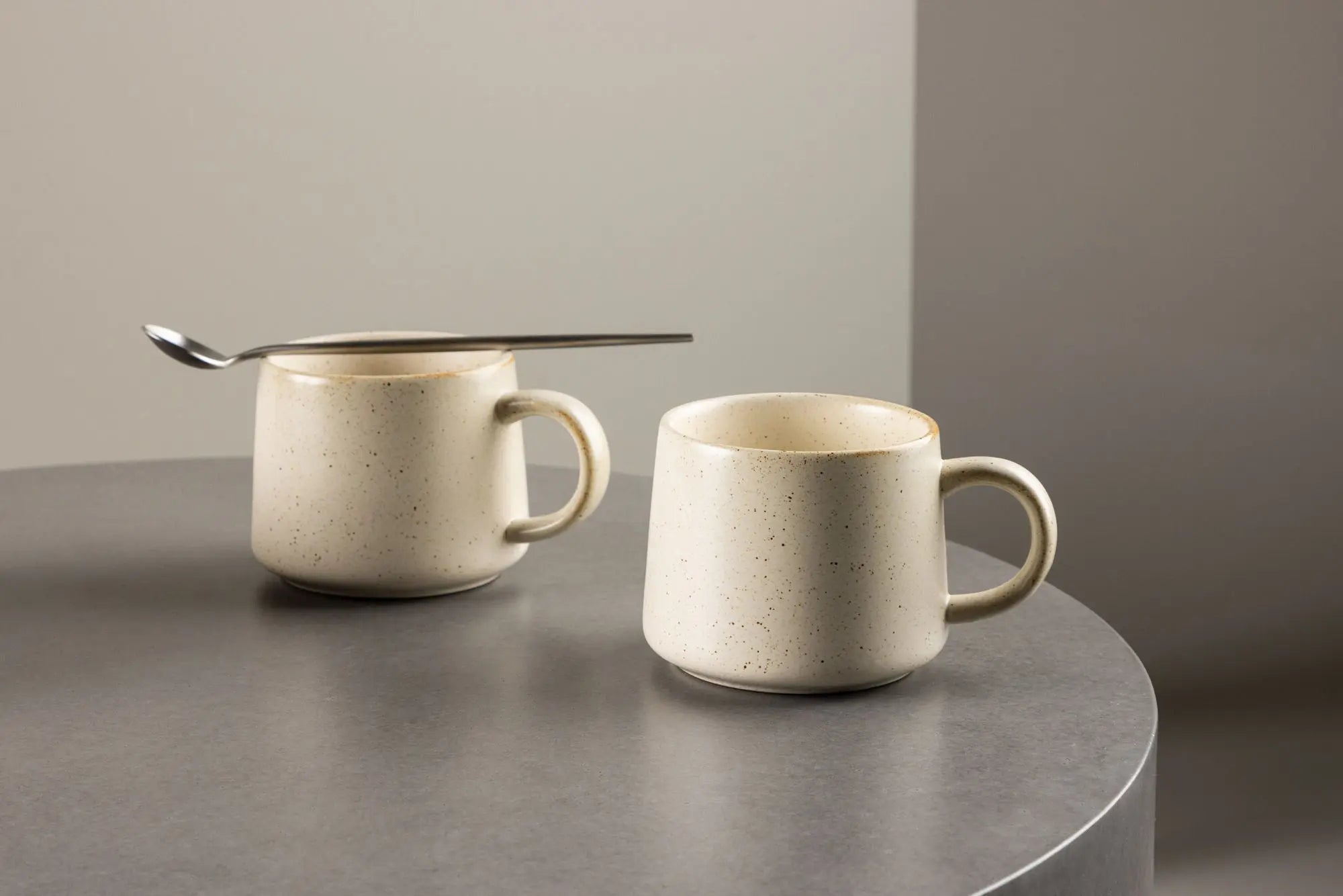 Lot de 2 tasses à thé - ø9 - Poterie