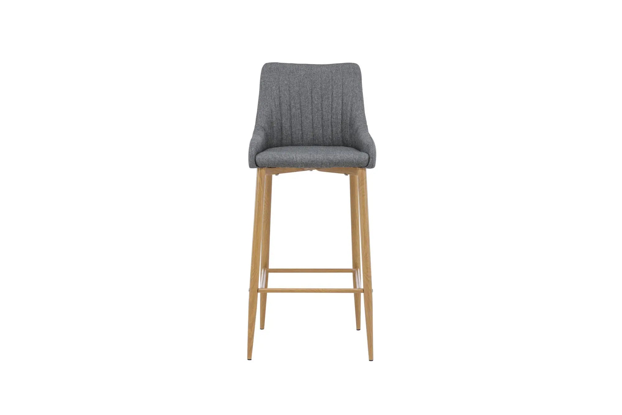 Lot de 2 tabouret de bar Plaza - 49.5*45*103 - Métal