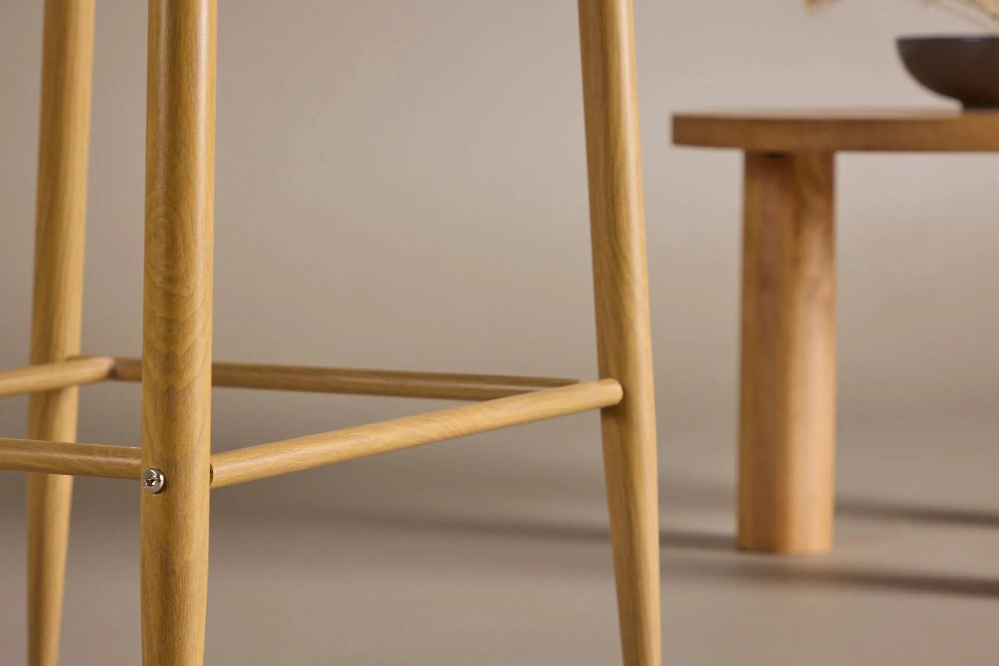 Lot de 2 tabouret de bar Plaza - 49.5*45*103 - Métal