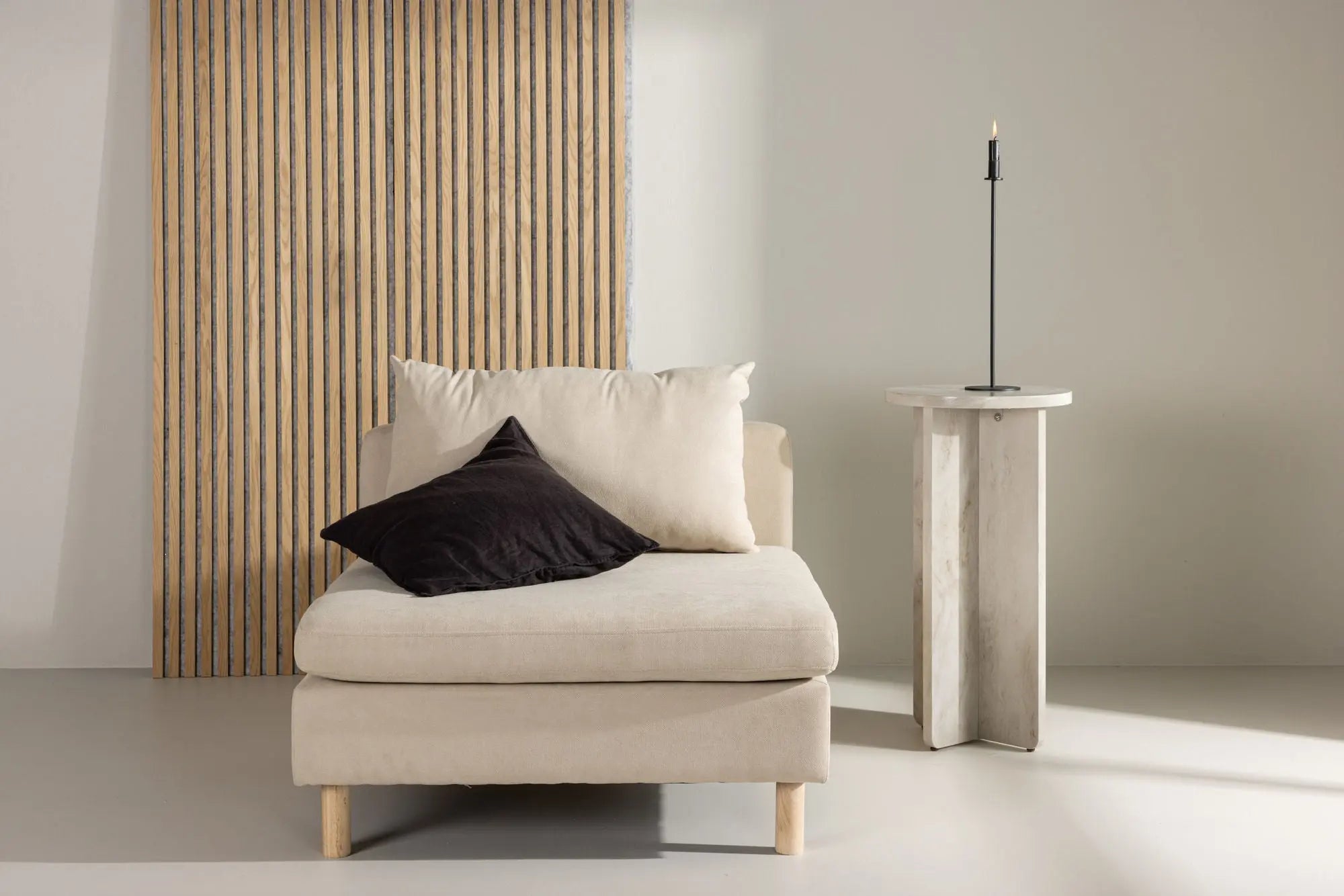 Canapé simple Zero - 94 x 102 - Tissu
