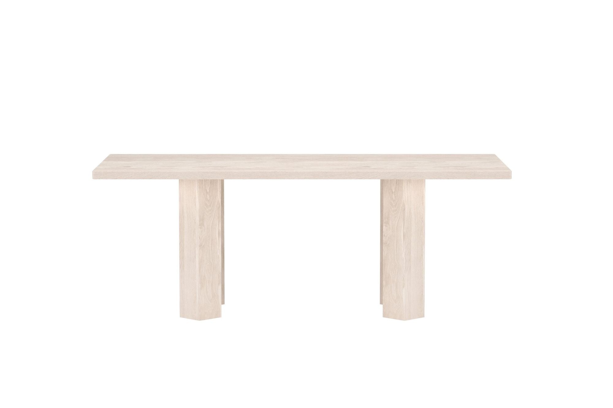Lillehammer Dining Table - Nature / Nature MDF w 3d-paper  Loome