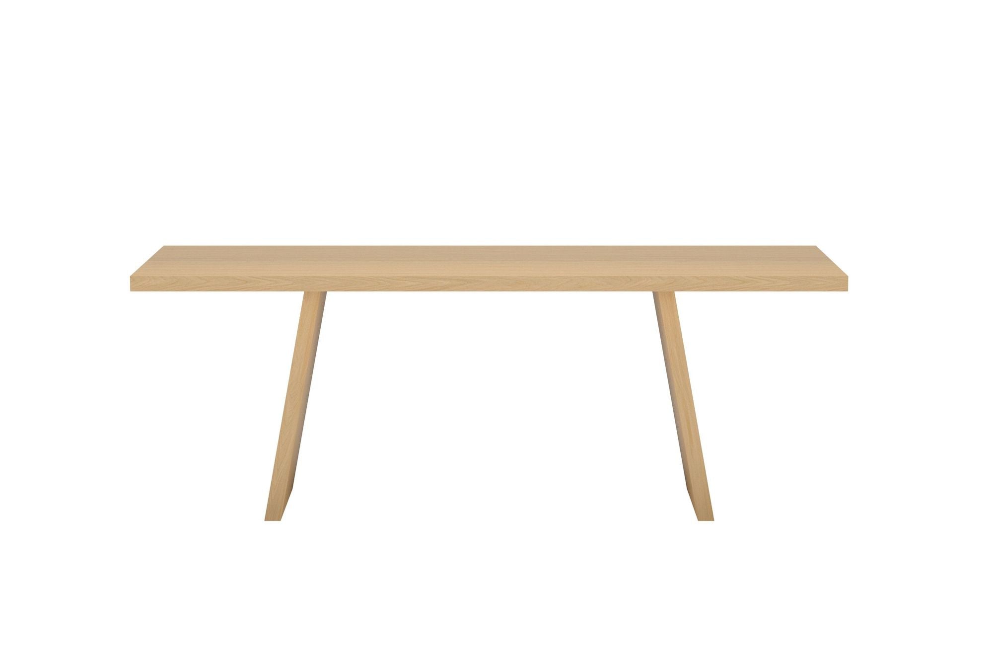 Logga Dining Table - Nature / MDF w Veneer  Loome
