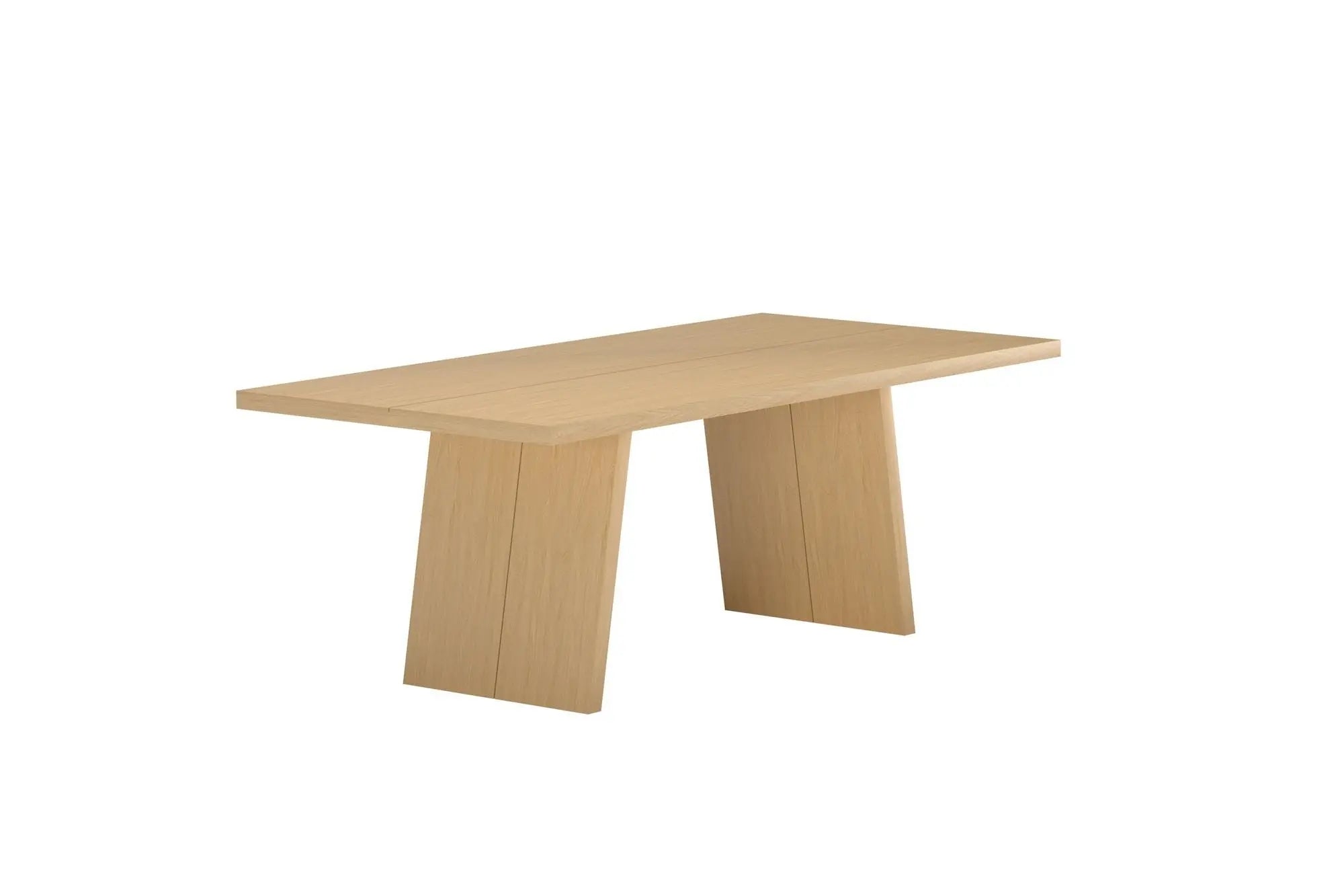 Logga Dining Table - Nature / MDF w Veneer  Loome