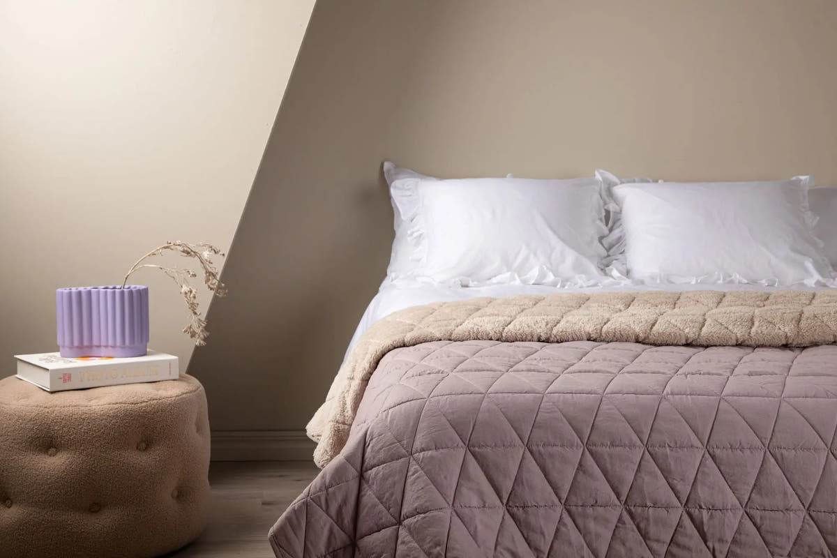Couvre-lit Nilla - 260 x 260 - Polyester