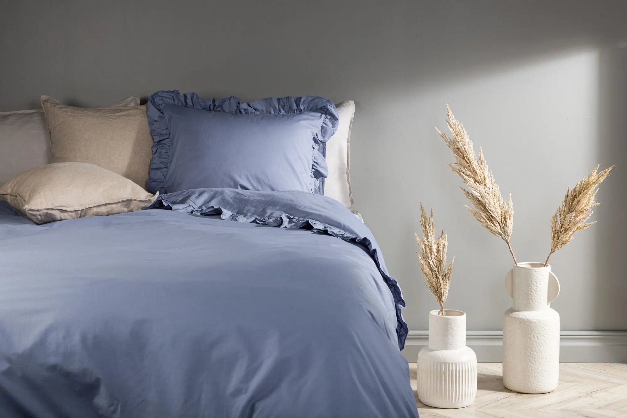 Parure de lit en coton Levi - 150 x 200 - Coton