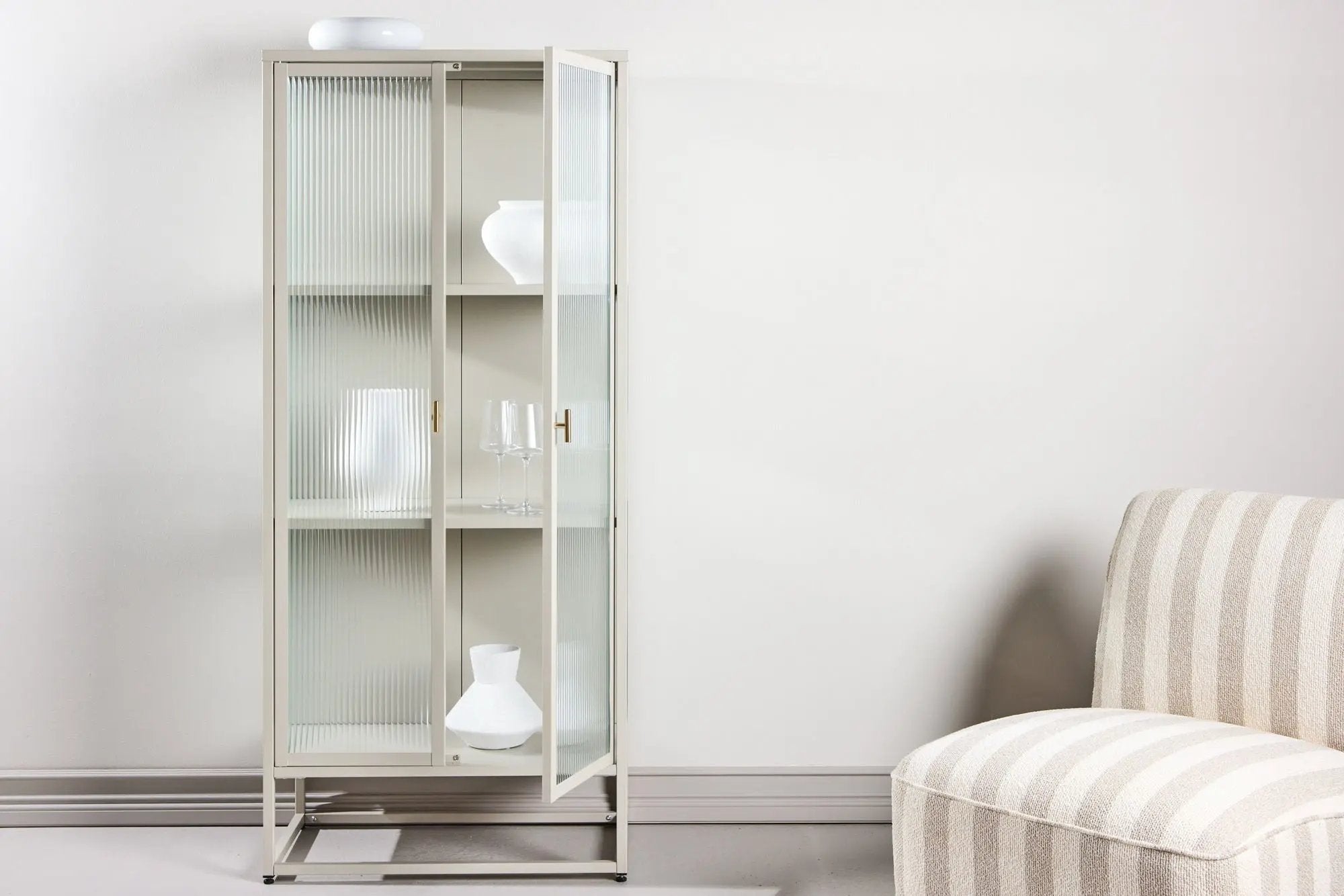 Garis High Storage - / Beige  Loome