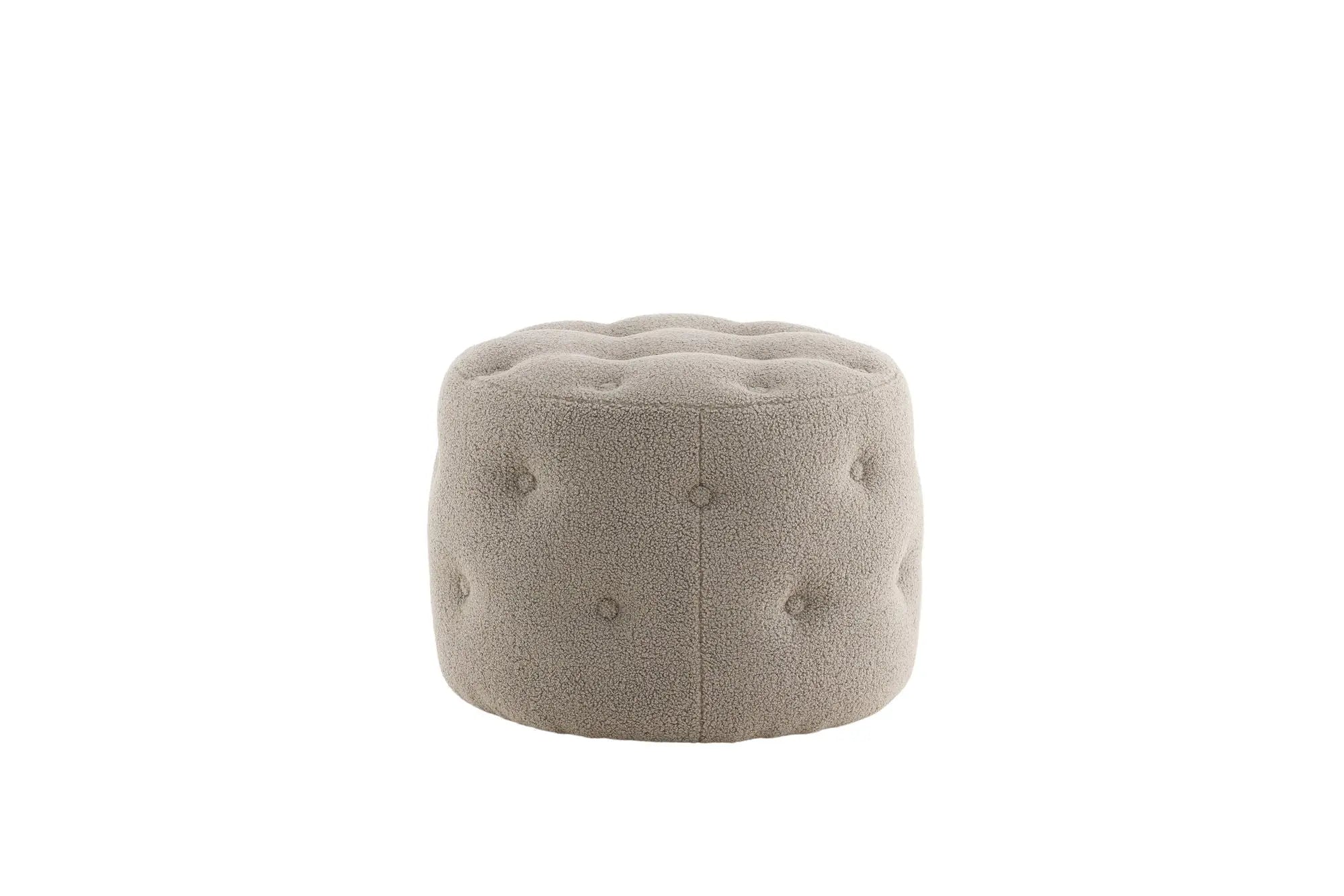 Pouf Benjamin - ø55 - Nounours en polyester