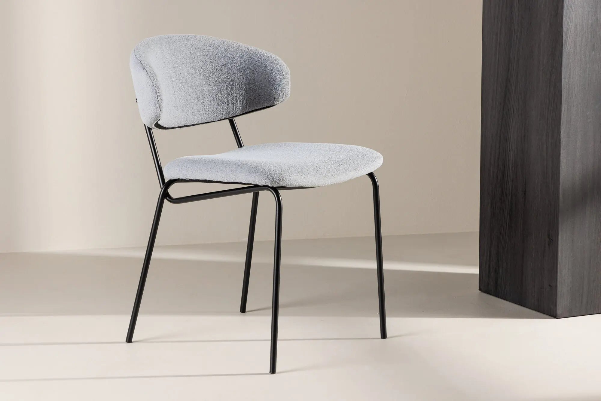 Lot de 2 chaises de salle à manger Chico - 57*50*79 - Loop