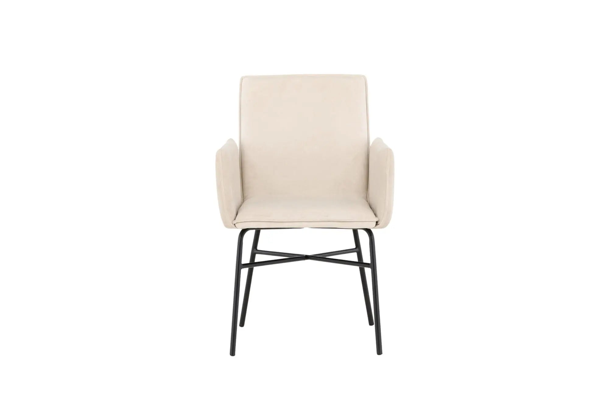 Chaise de salle à manger Petra - 59*56*86 - Polyester Velvet