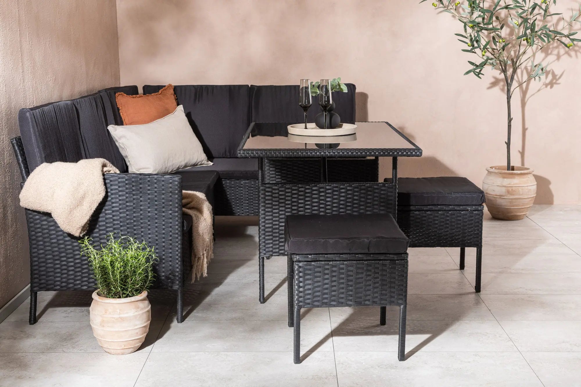 Ensemble de canapés d'angle Knock  Loome