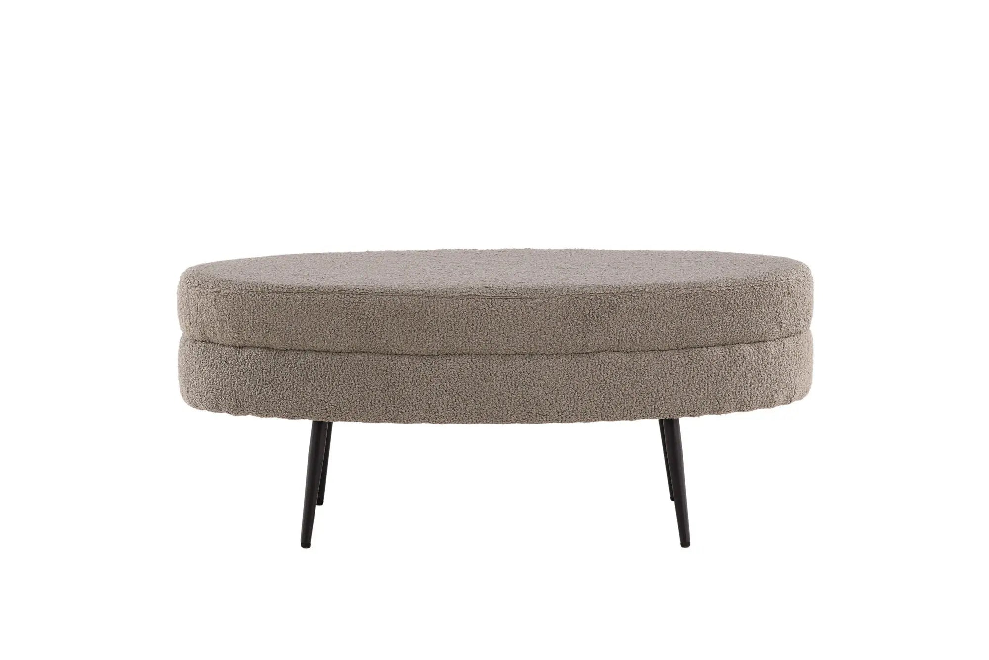 Pouf Otto - 100 x 40 x 41 - Nounours en polyester